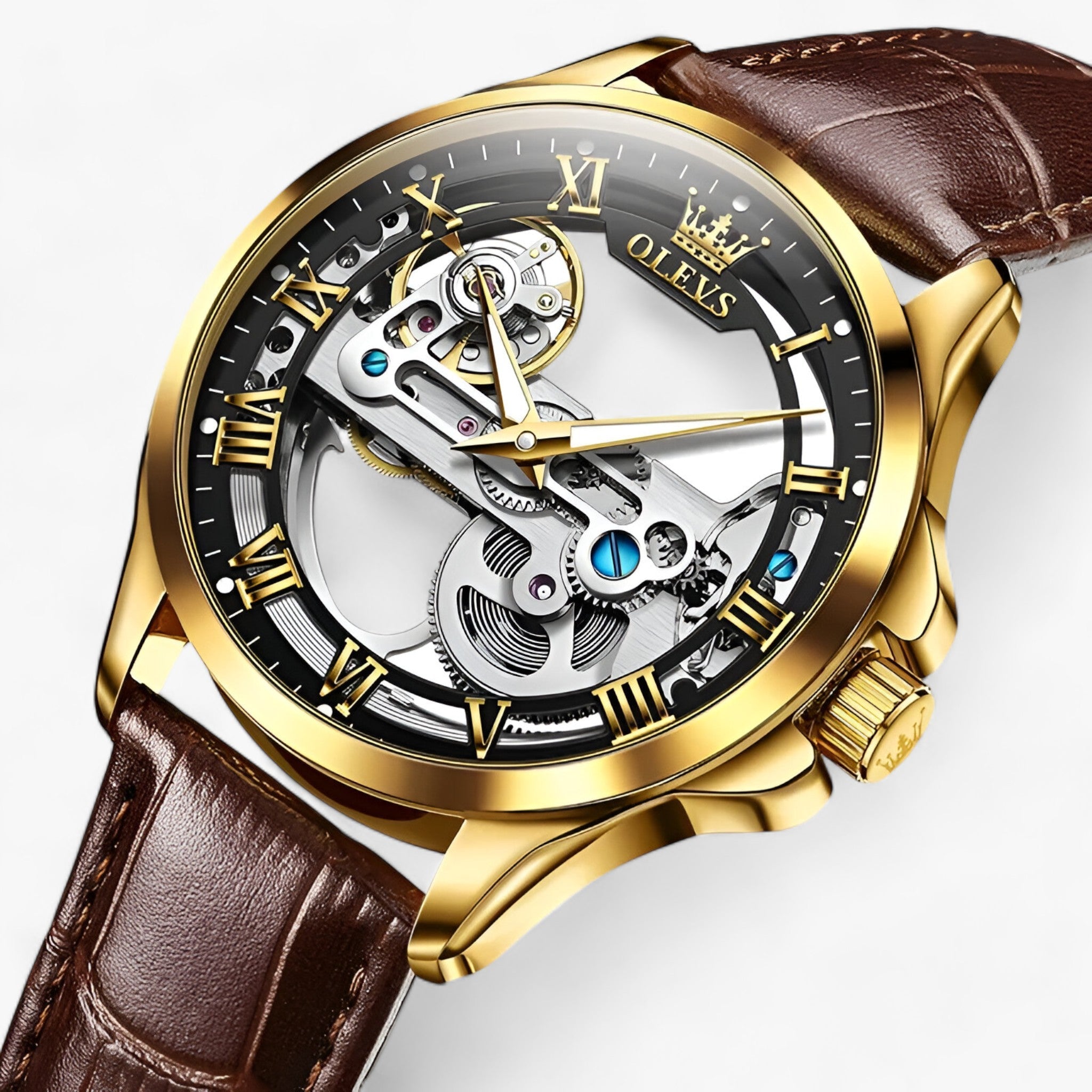 Regal | Orologio automatico di lusso - Precisione ed eleganza per gli uomini - Oro Nero - men - Concept Palermo