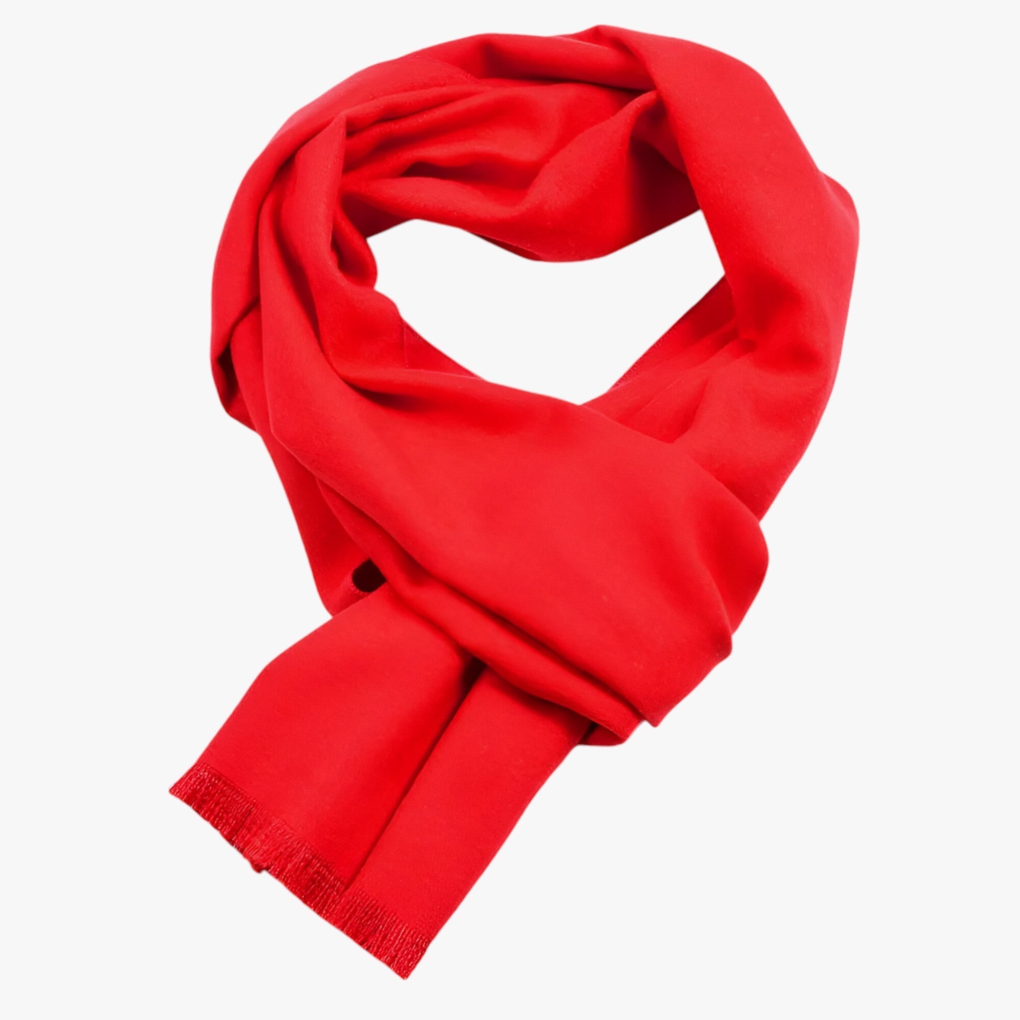 Oline | Sciarpa in cashmere efficiente - Lusso invernale caldo - Rosso - Beperkte Voorraad-tag - Concept Palermo