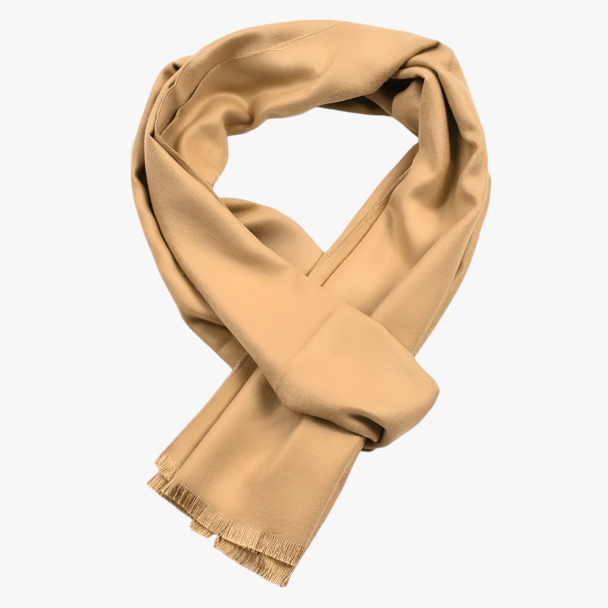 Oline | Sciarpa in cashmere efficiente - Lusso invernale caldo - Cachi - Beperkte Voorraad-tag - Concept Palermo