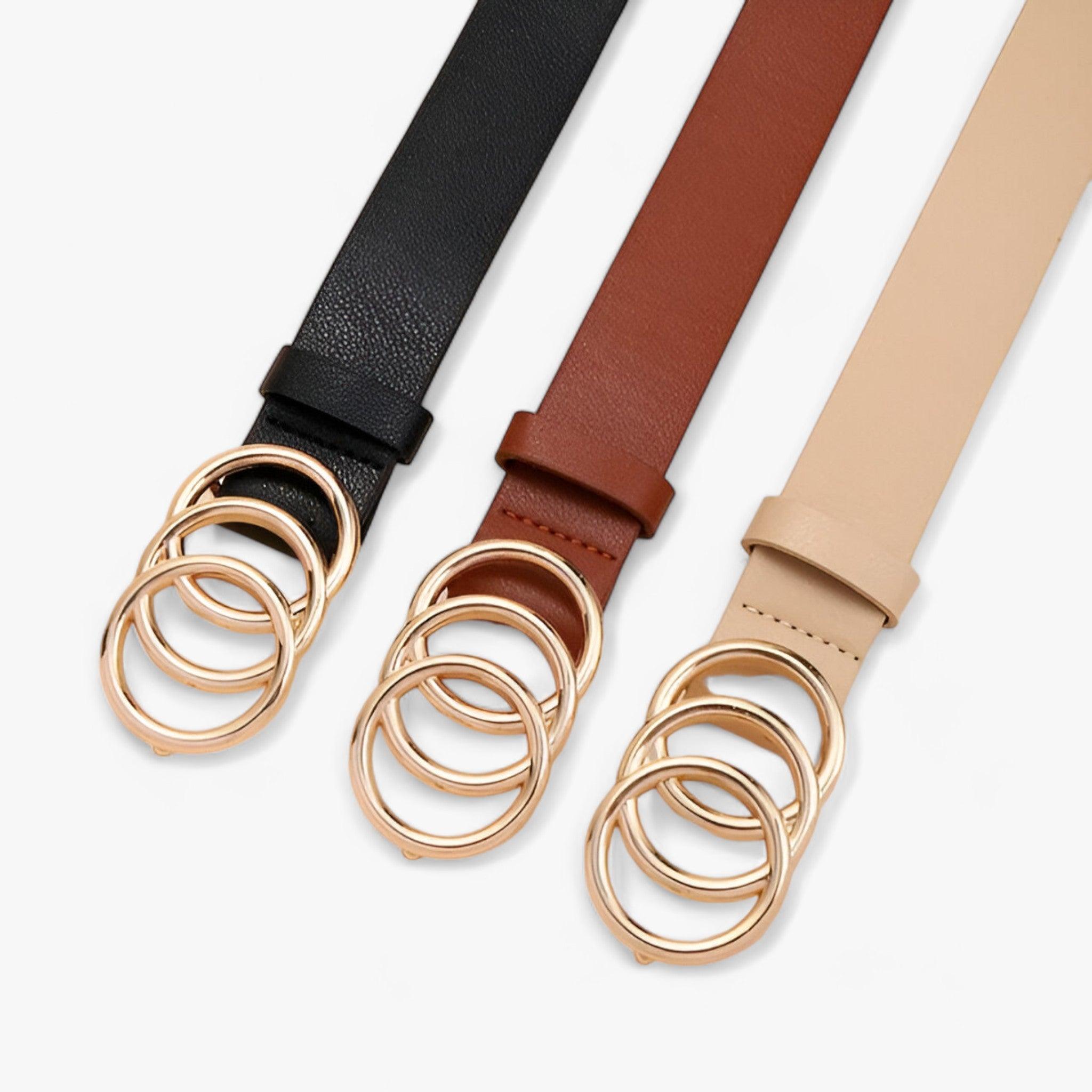TRIO | Elegante cintura da donna, perfetta per ogni occasione - - Belts WOMEN - Concept Palermo