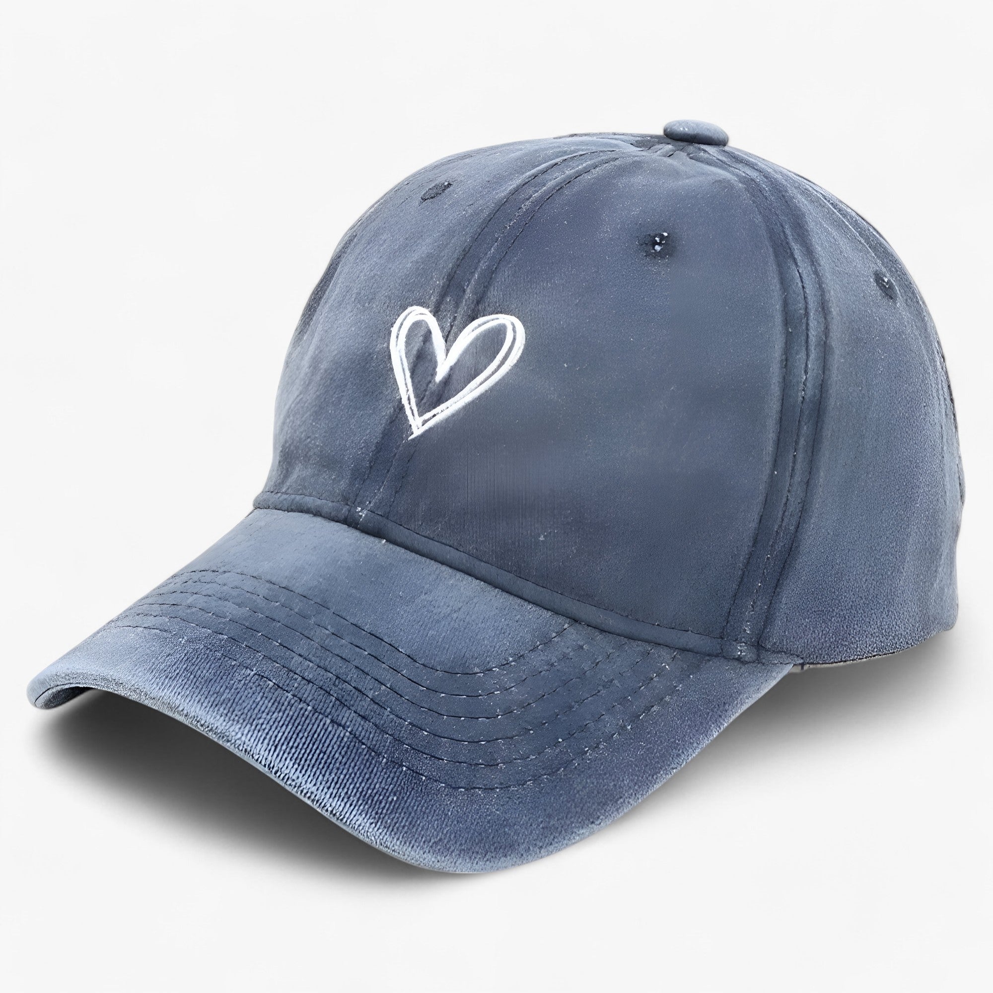 Kärlek | Cappellino da baseball regolabile - Charme retrò & Protezione solare - Blu - Adjustable Baseball caps Decorate OUTDOOR WOMEN - Concept Palermo