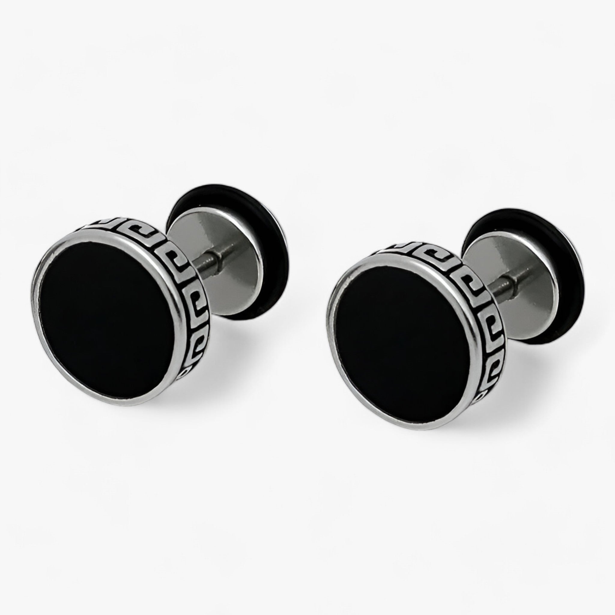 Orecchini Vintage in Titan - Resistenti ed Eleganti per Uomo - S-2 Pezzi - EARRINGS Stud Earrings - Concept Palermo