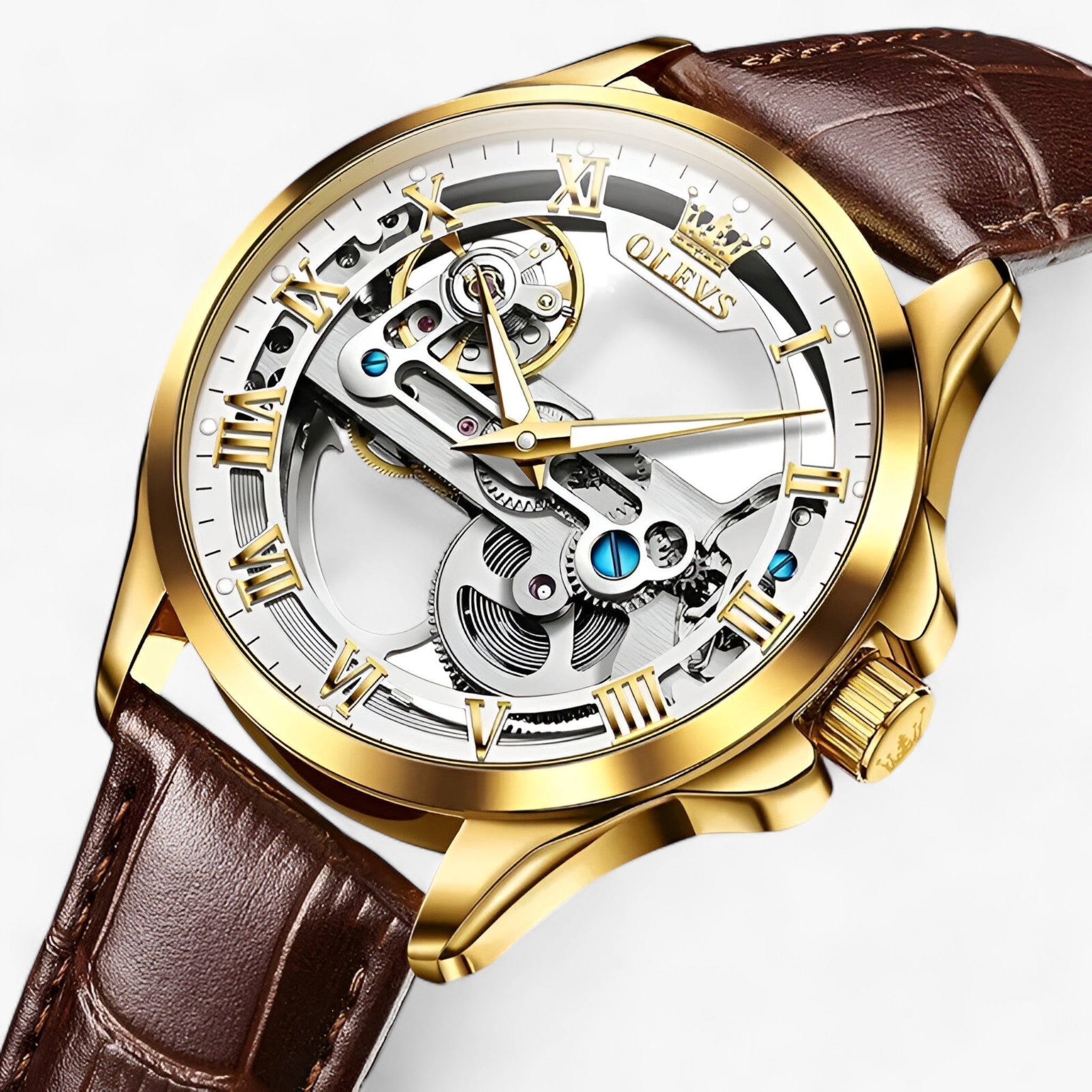 Regal | Orologio automatico di lusso - Precisione ed eleganza per gli uomini - Oro Bianco - men - Concept Palermo