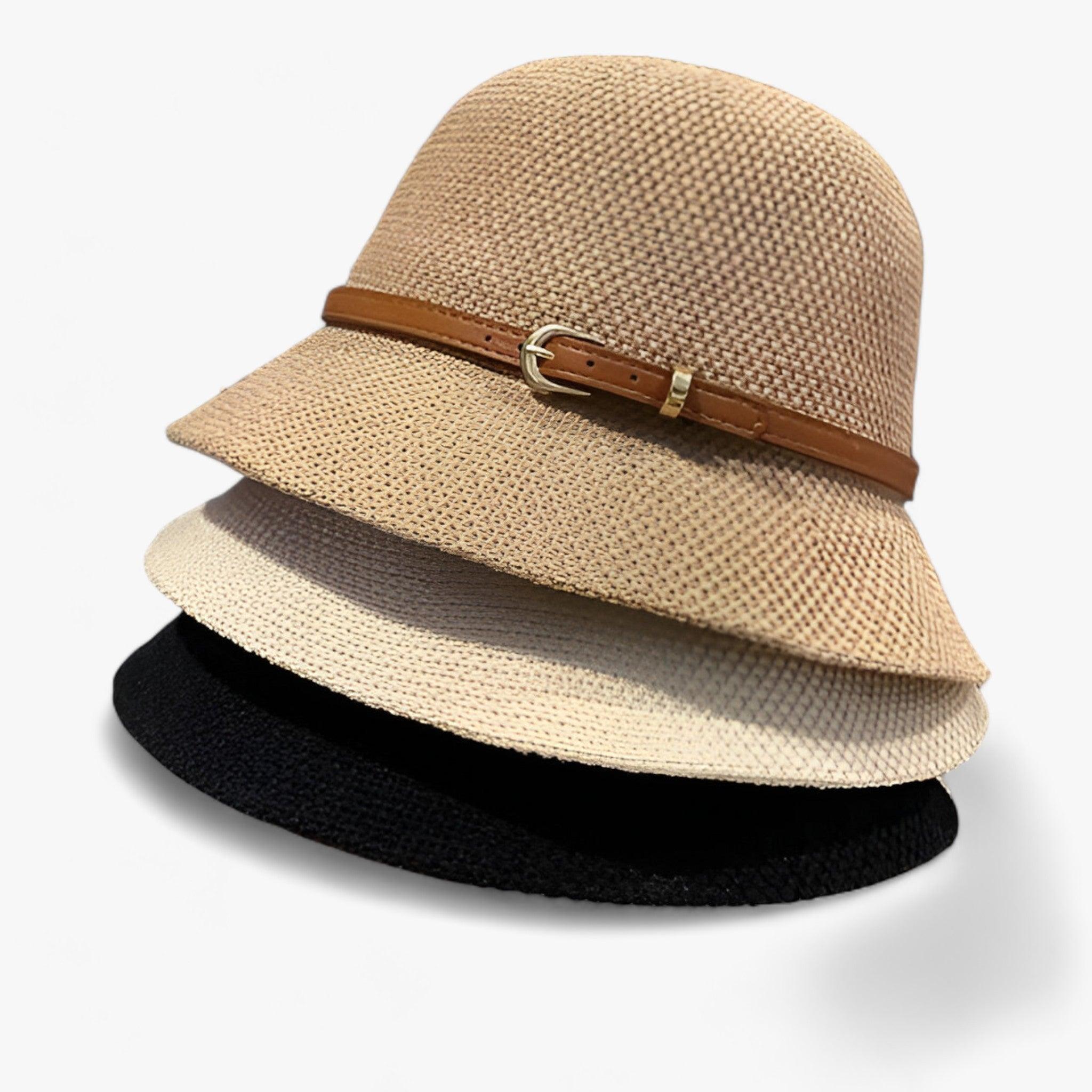 Breeze | Elegante cappello da sole in lino - Facilmente pieghevole e con protezione UV - - Spring and Summer Sun Hats Sun Protection WOMEN - Concept Palermo