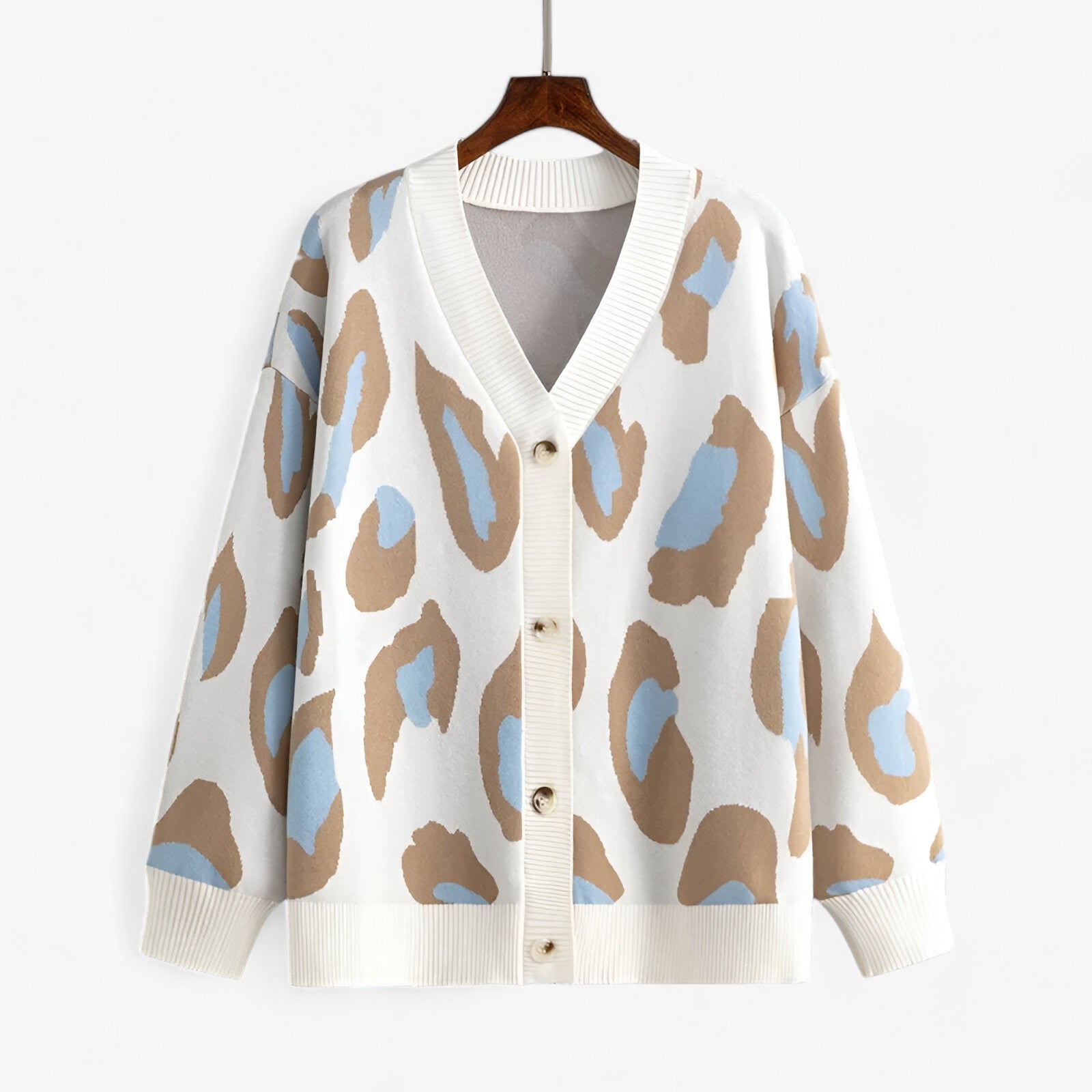 Cardigan Sophia - Versatilità elegante per il tuo guardaroba invernale perfetto - Blu marino Una dimensione - cardigan Sweater WOMEN - Concept Palermo