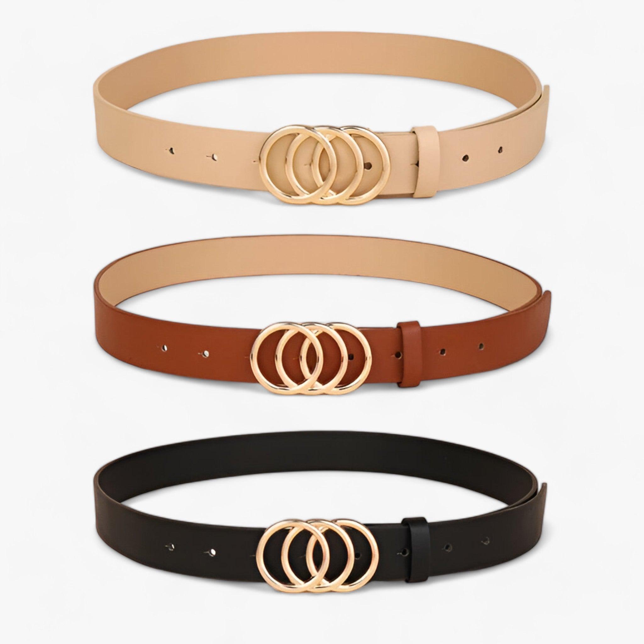 TRIO | Elegante cintura da donna, perfetta per ogni occasione - - Belts WOMEN - Concept Palermo