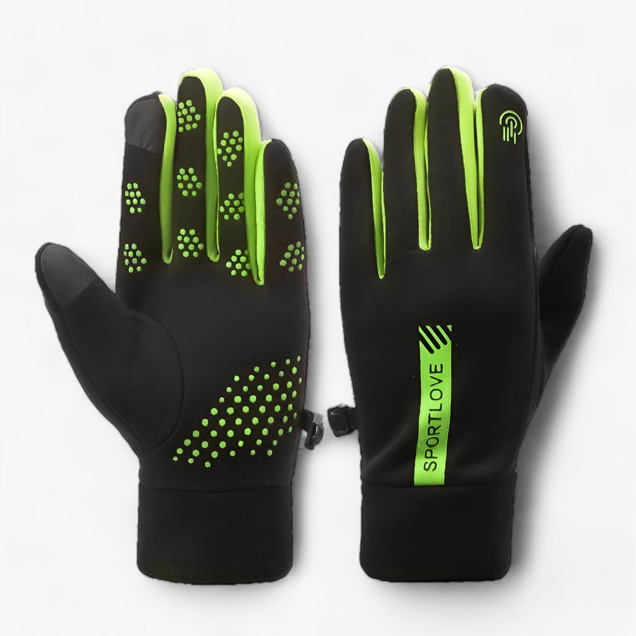 GlacierGuard | Guanti invernali: protezione calda e impermeabile - Verde (Donne) - - Concept Palermo