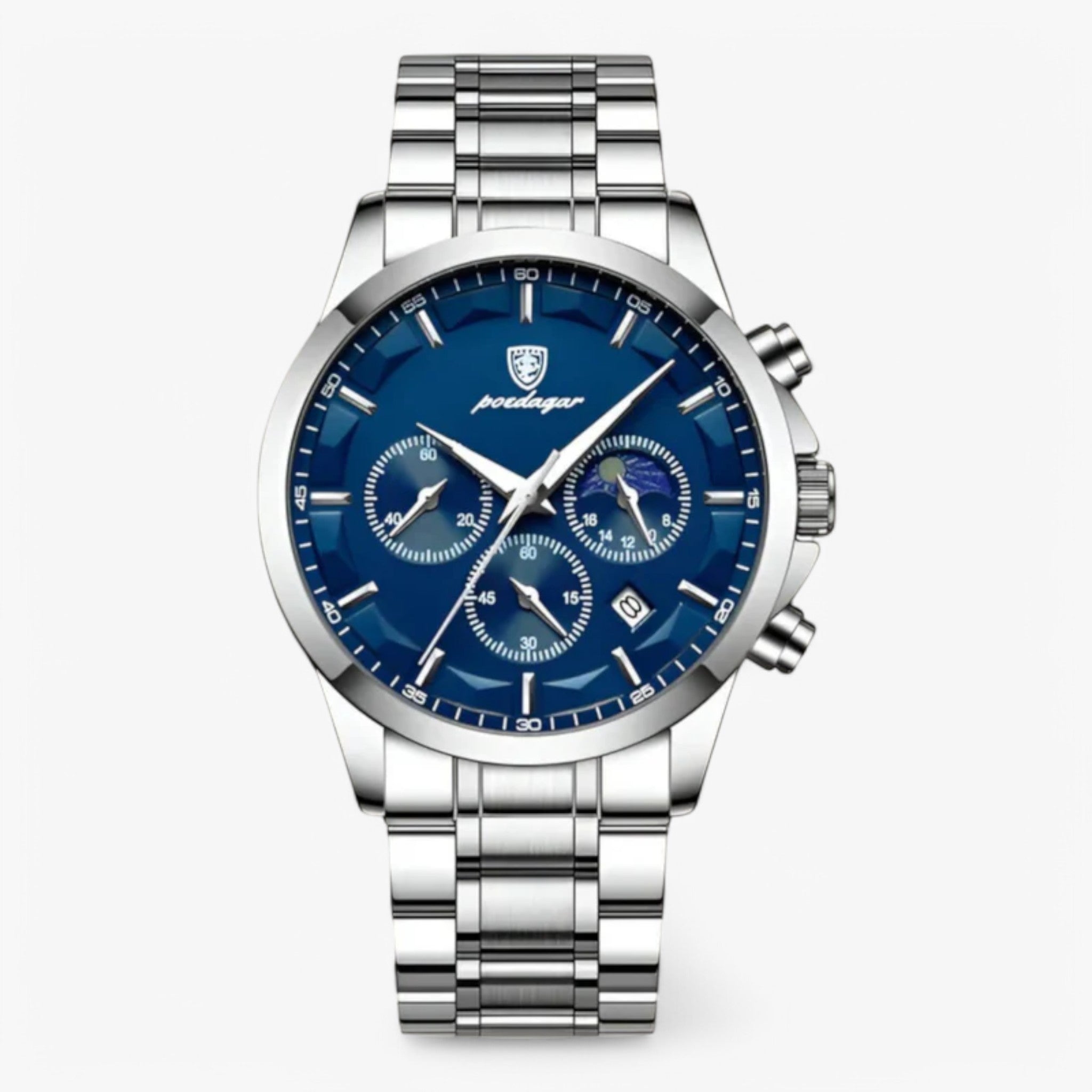 Alexander | Orologio di lusso da uomo - Argent bleu - - Concept Palermo