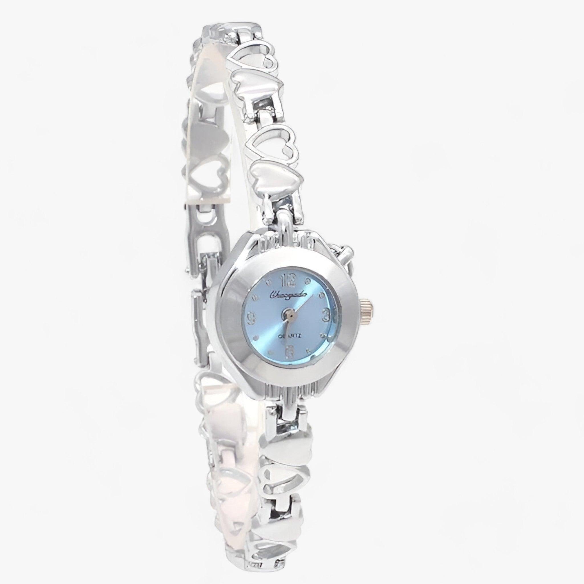 EVELYN | Orologio da polso da donna - Un segnatempo elegante e affidabile - Viso blu argento - watches Women wrist watches for women - Concept Palermo