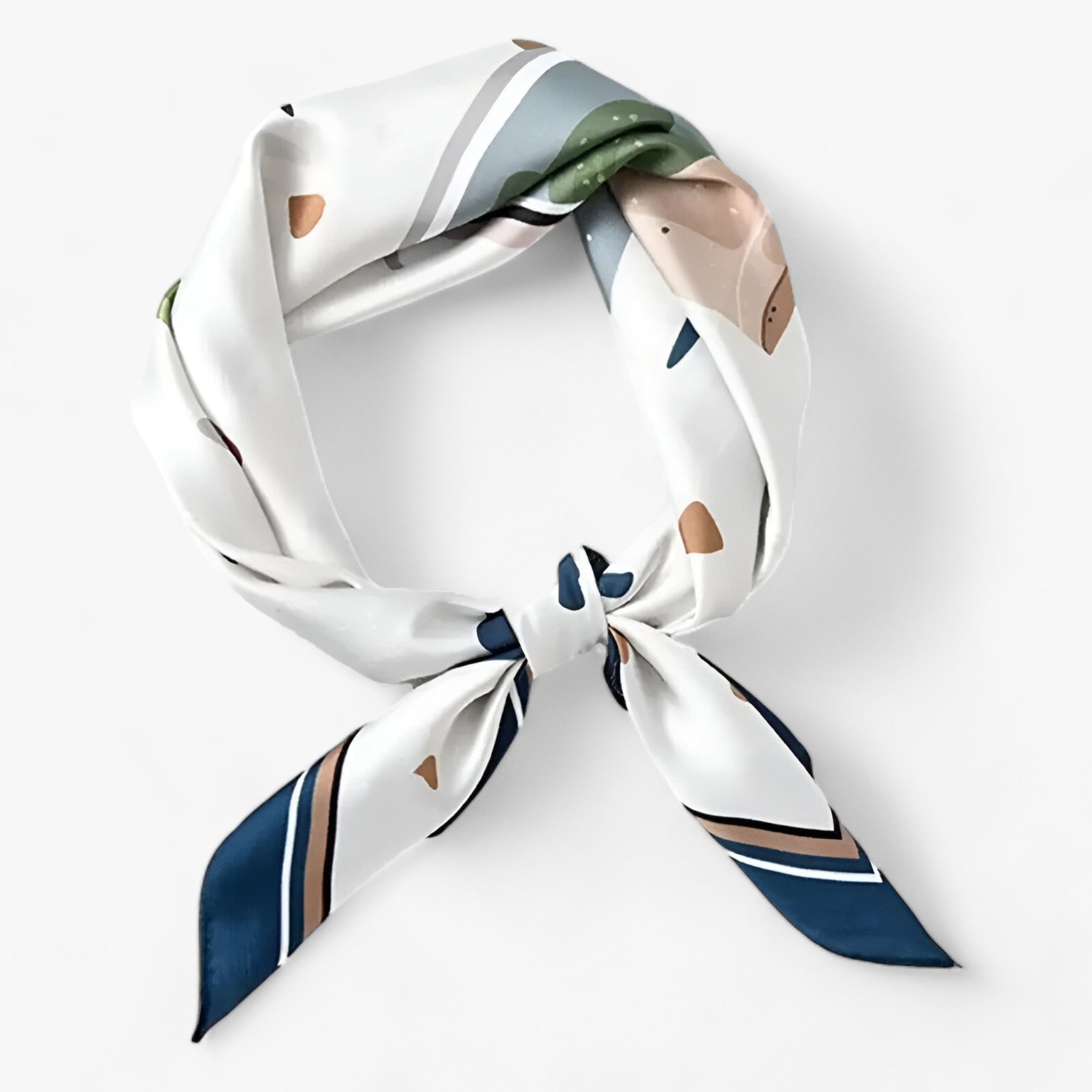 Foulard di seta - Per stile e versatilità - Verde - Scarf Accessories WOMEN - Concept Palermo