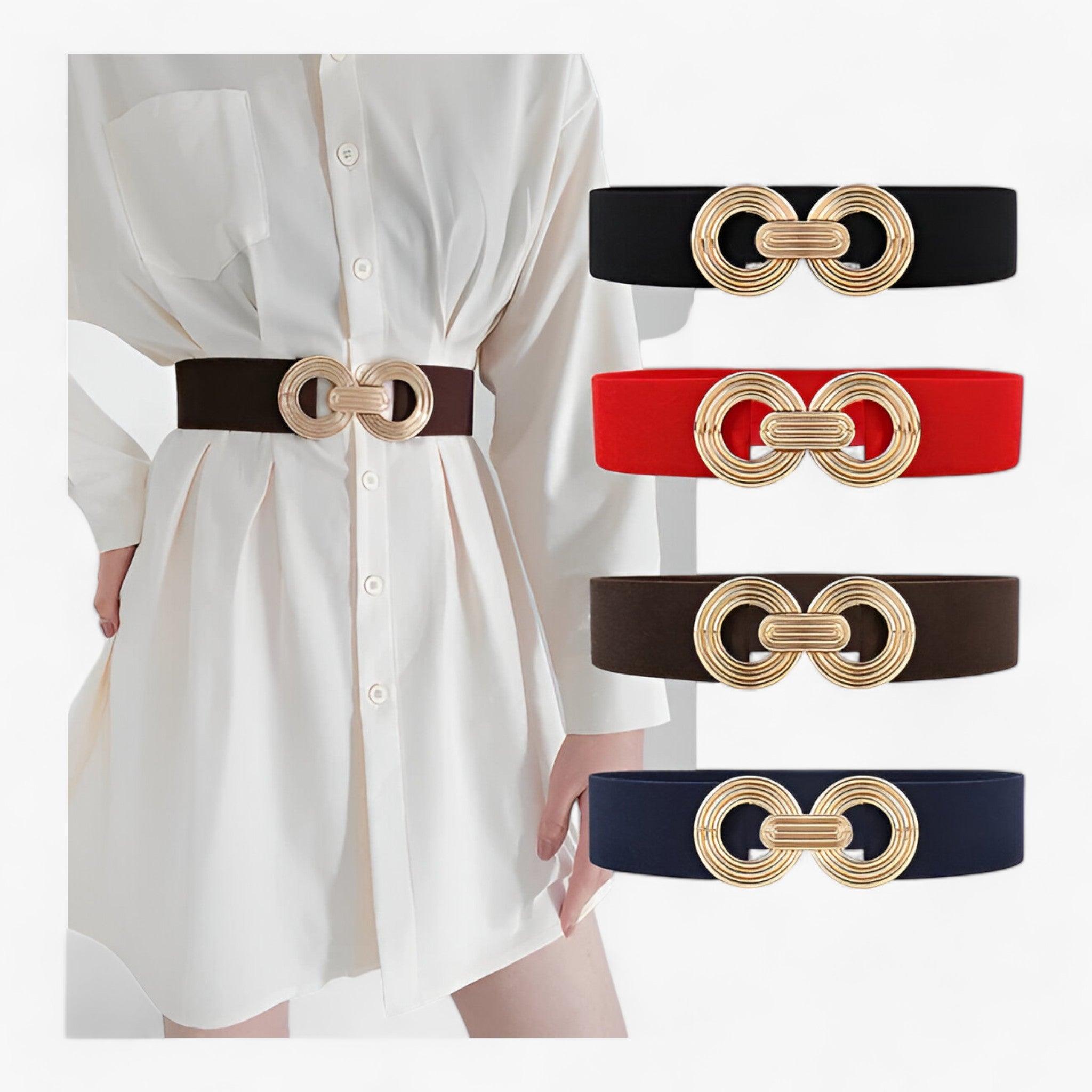 Chic | Elastico in vita - Perfetto per le feste e l'uso quotidiano - - ADULT Belts China (mainland) fashion Geometric Polyester WOMEN women belts - Concept Palermo
