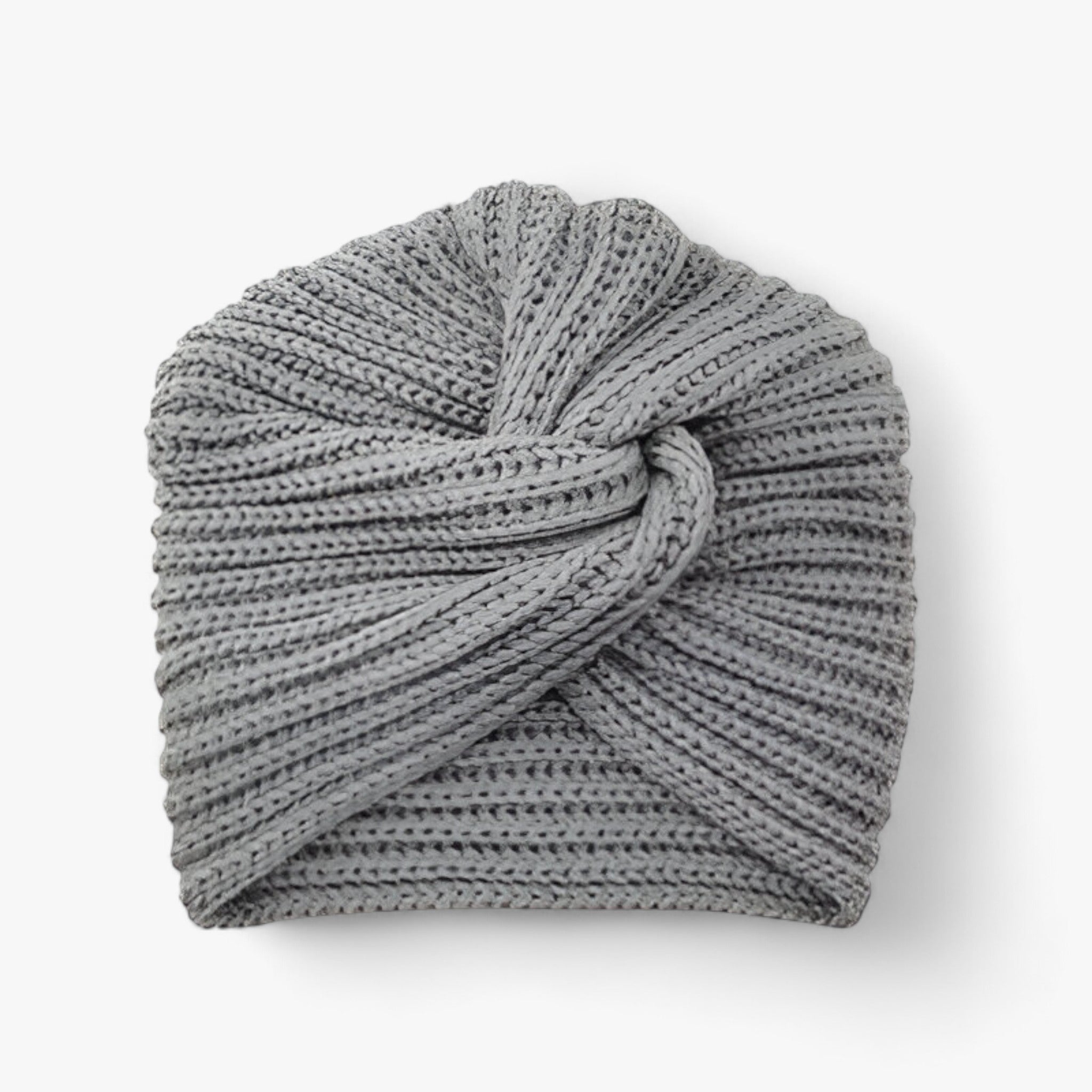 Tara | Turbante in maglia per donna - Comfort elegante in cashmere - Grigio - bucket hats hat Sun Hats - Concept Palermo