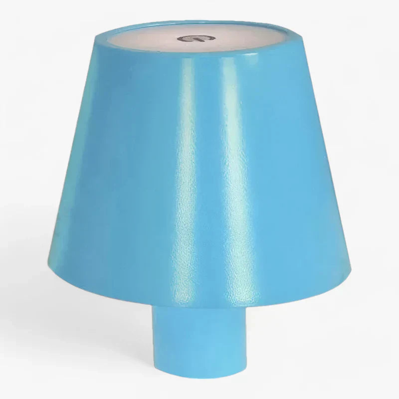 Vino | Lampada LED wireless a forma di bottiglia di vino - Illuminazione decorativa portatile e ricaricabile - Blu B - lamps Table Lamps - Concept Palermo