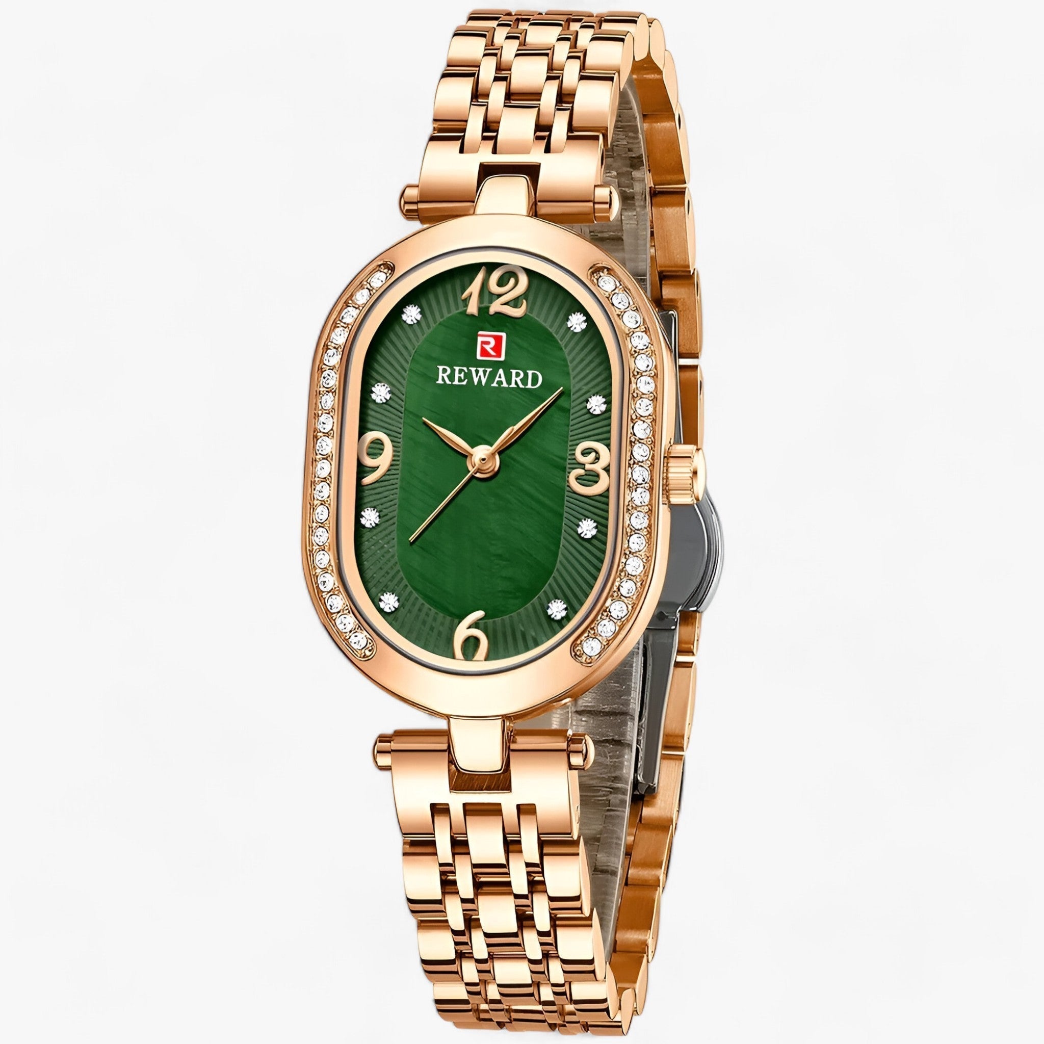 GISELA | Orologio in Quarzo Elegante - Un Perfetto Mix di Stile e Funzionalità Quotidiana - Oro verde - female watch ladies watch lady watch Smart Watches Smartwatch smrtwatch watch watch for women watches women women watch Wristwatch - Concept Palermo
