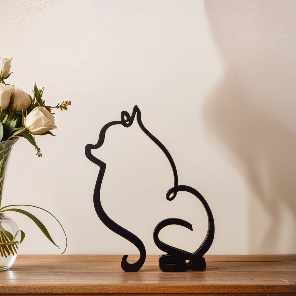 Samisa - Sculture astratte di cani - Pomerania - showvariant - Concept Palermo