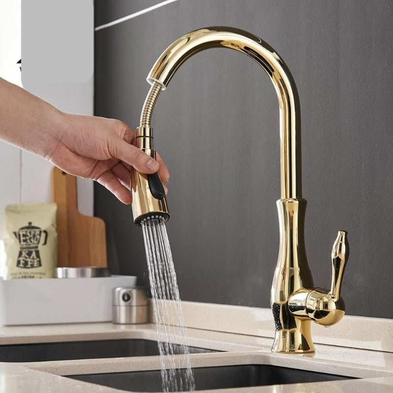 Selkie - Rubinetto da cucina a scomparsa - - elegant faucets Faucets Kitchen Kitchen Faucets kitchen tap Retractable faucet - Concept Palermo