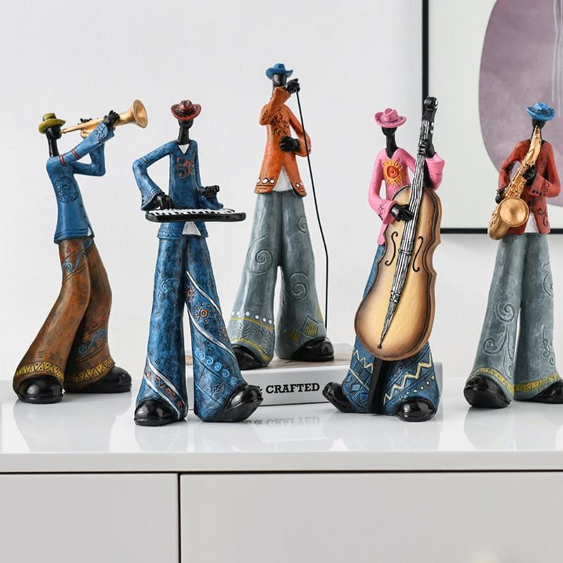 I musicisti di Handmade Music Sides hanno messo insieme la loro band - - Decor figurines home decor - Concept Palermo