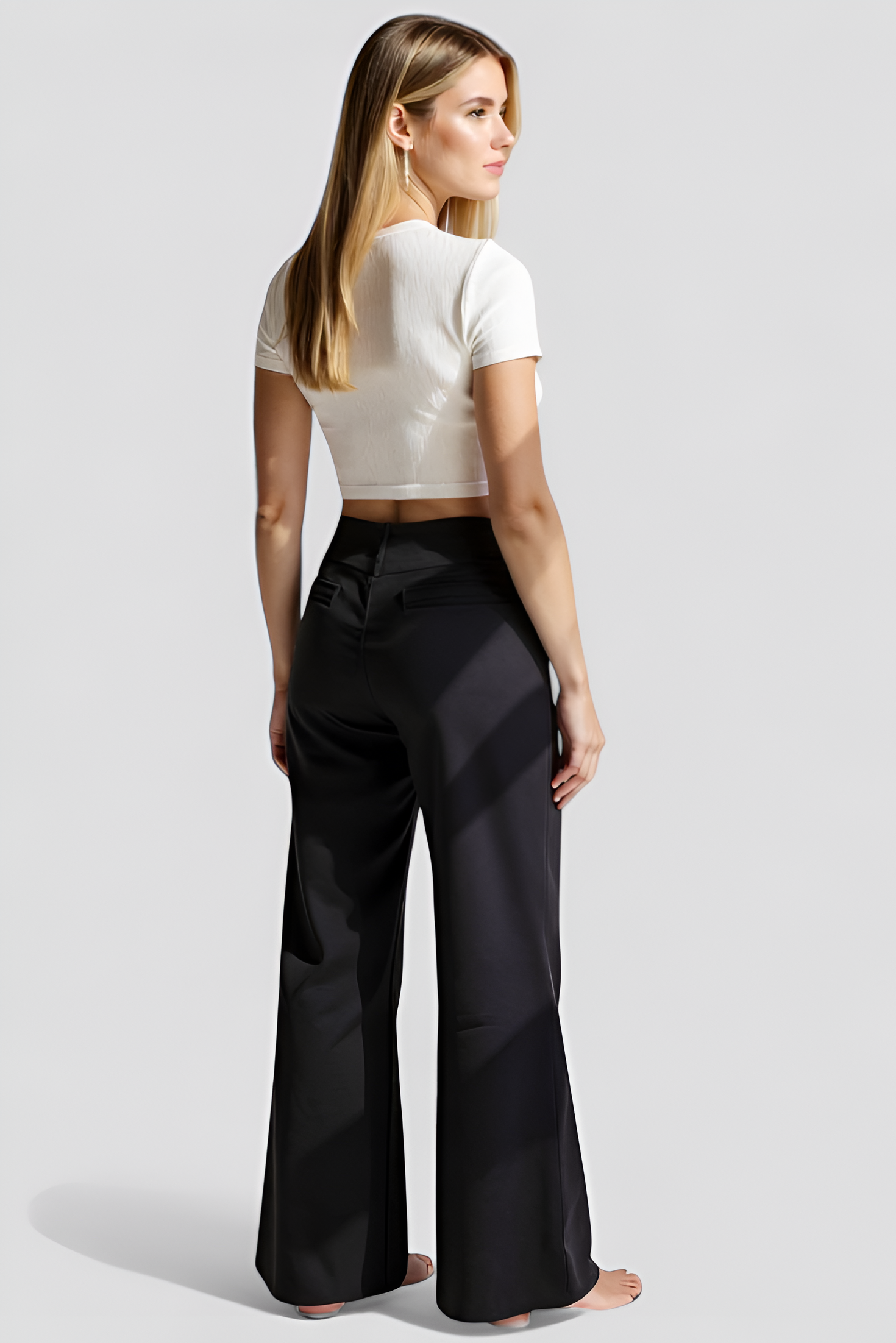 Bruna | Pantaloni Donna Confortevoli e Eleganti - - ComfortCurve pantaloni casual pantaloni confortabili pantaloni elasticizzati pantaloni eleganti pantaloni per ogni occasione pantaloni professionali pantaloni traspiranti pantaloni vita alta - Concept Palermo