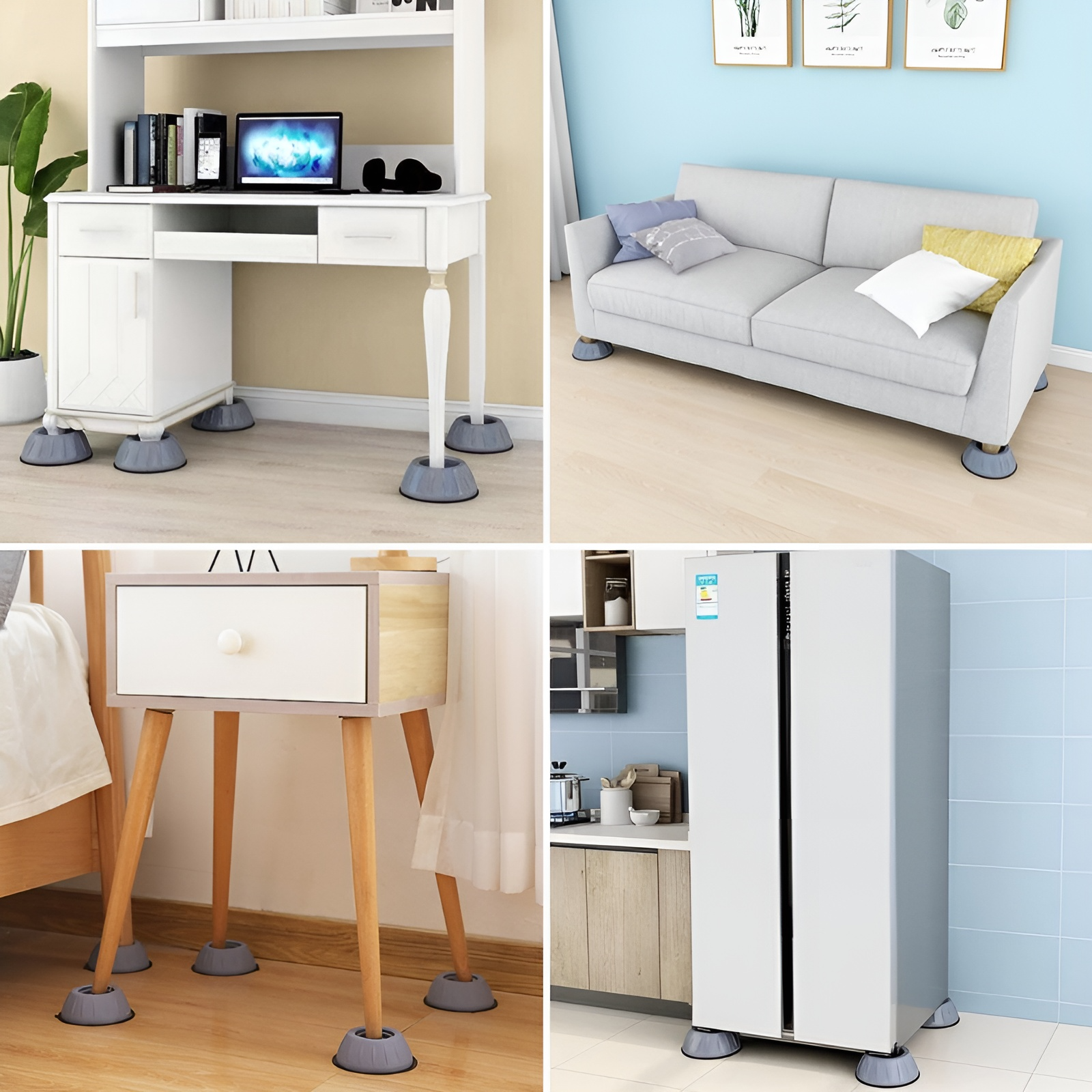 Supporto antivibrante per lavatrice™ (4+4 GRATIS) - - dryer accessories washer accessories - Concept Palermo