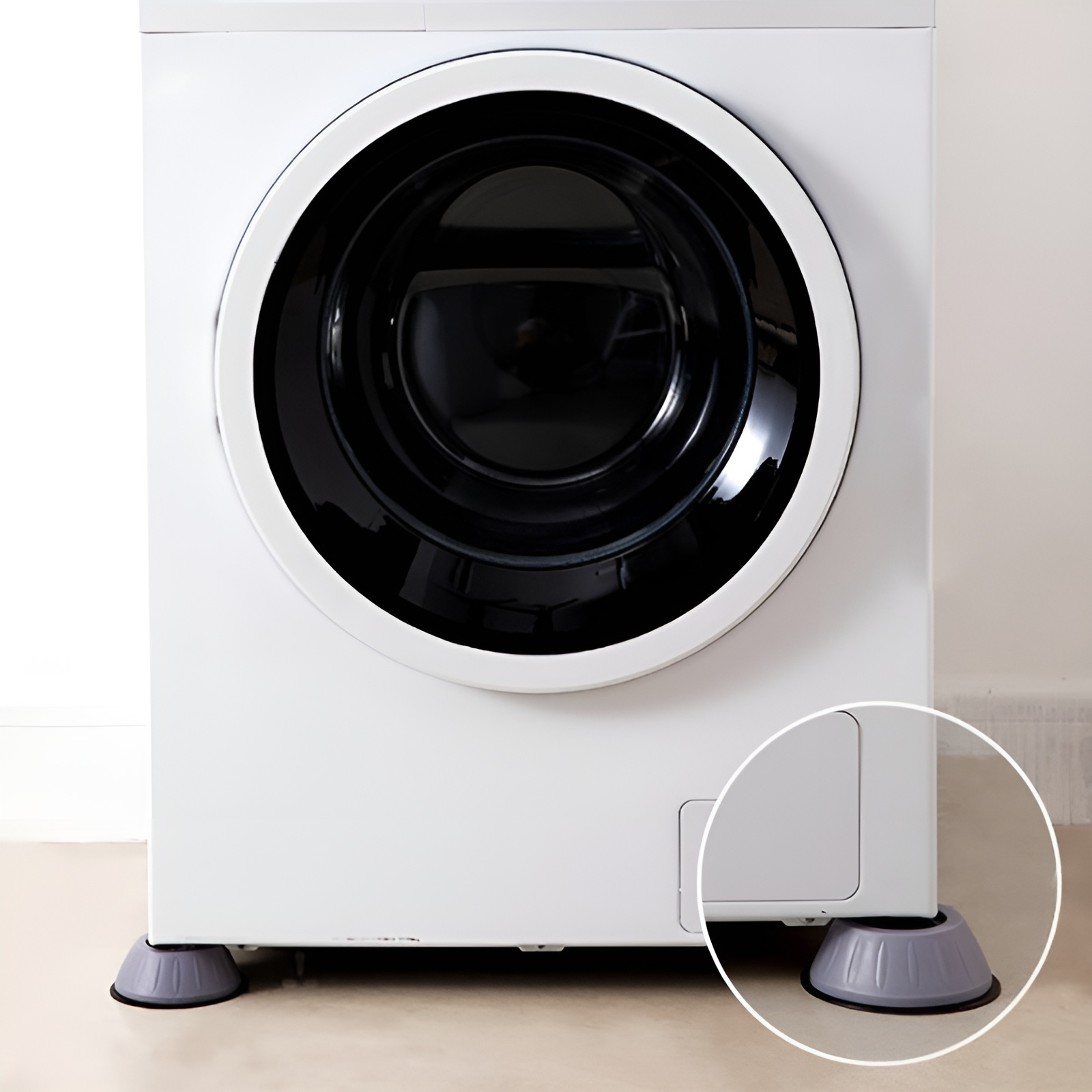 Supporto antivibrante per lavatrice™ (4+4 GRATIS) - - dryer accessories washer accessories - Concept Palermo
