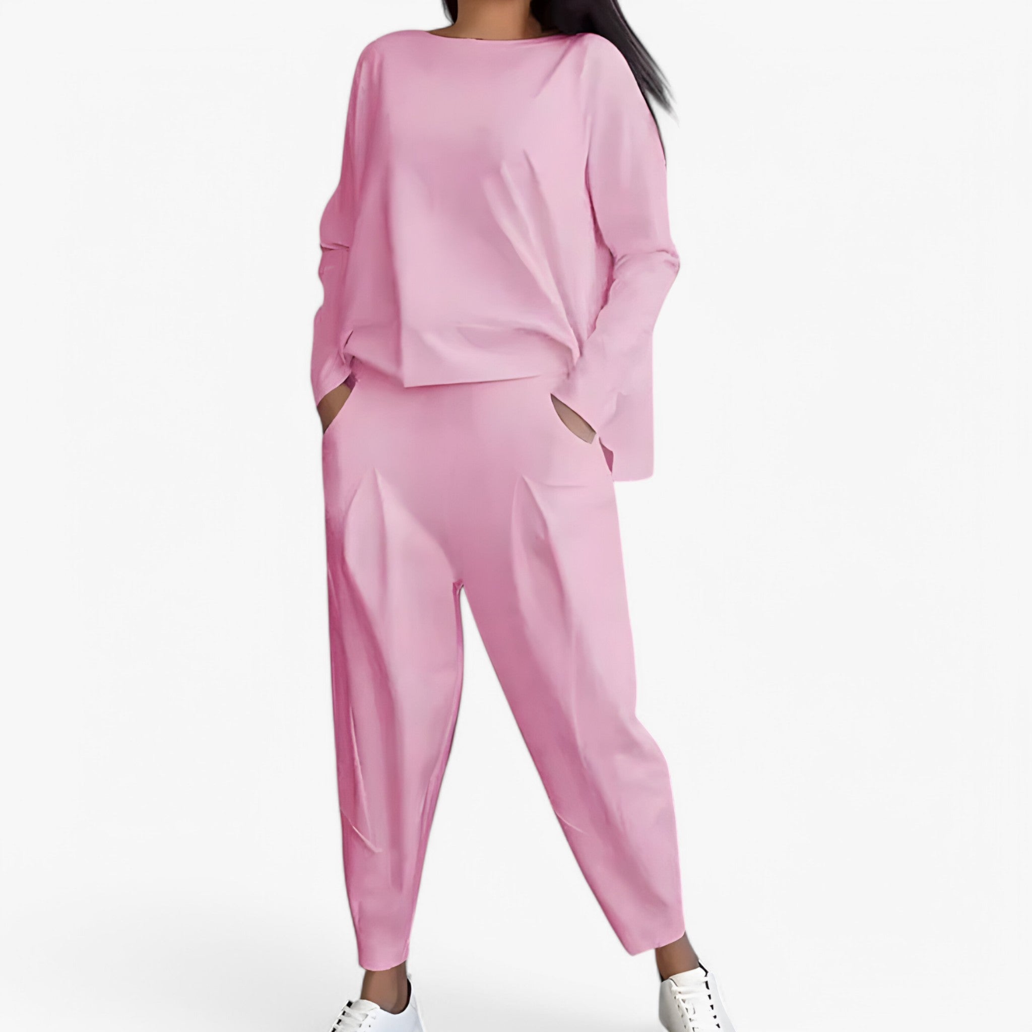 Aldith | Set di pantaloni della tuta - Accogliente e alla moda - Rosa - - Concept Palermo