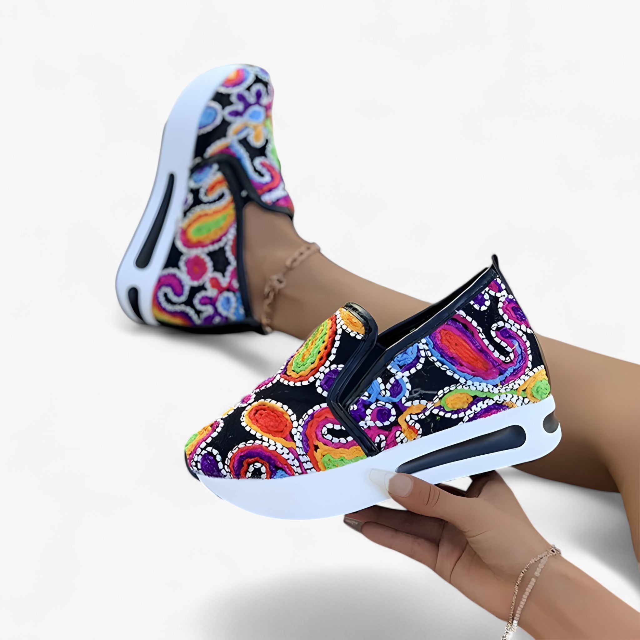 Emma | Scarpe ricamate – Eleganti e comode - - - Concept Palermo