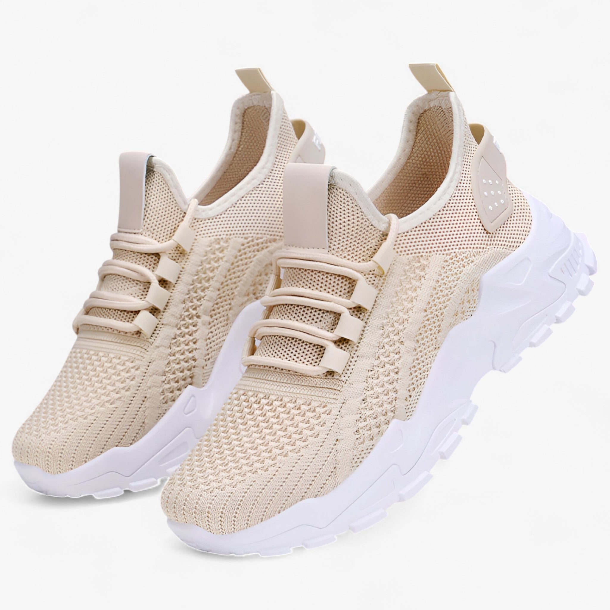 Liva | Scarpe da ginnastica da donna - Comfort e traspirabilità per tutto il giorno - Beige - - Concept Palermo