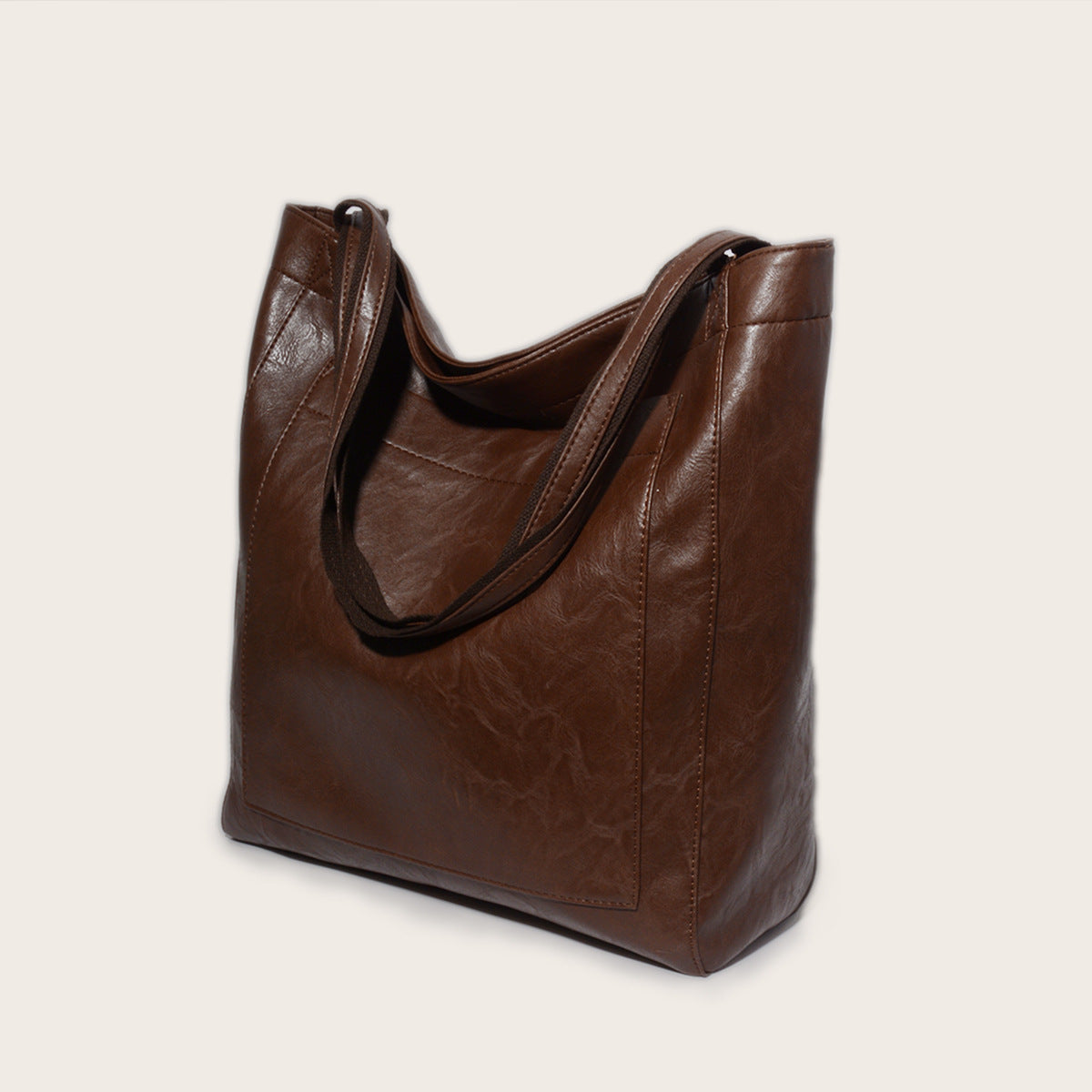 Nova - Borsa in pelle con chiusura a bottone e spazio extra - - Acc new_for_google_may Sale Womenbags - Concept Palermo