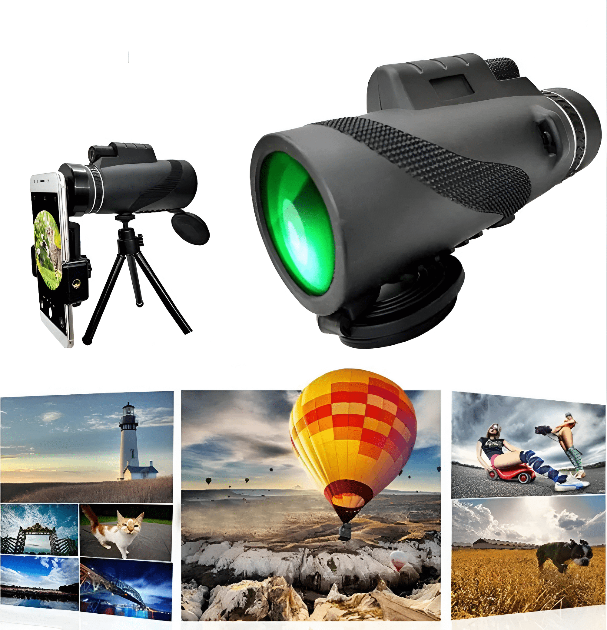 Telescopio PRO+ Potente telescopio per lunghe distanze (set completo del valore di 70 euro) - - new_for_google - Concept Palermo
