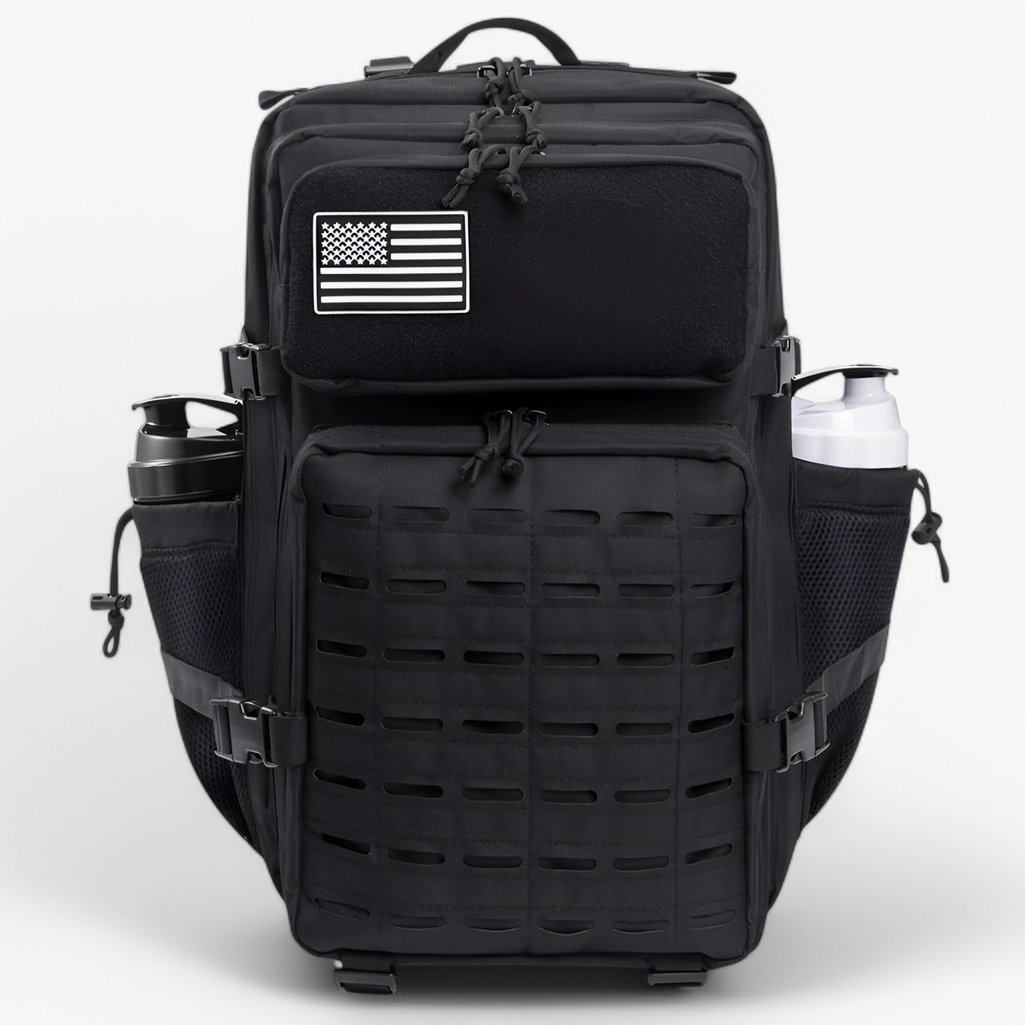 Zaino tattico - Duraturo eImpermeabile - 2.0 Nero - Backpacks hiking backpacks - Concept Palermo