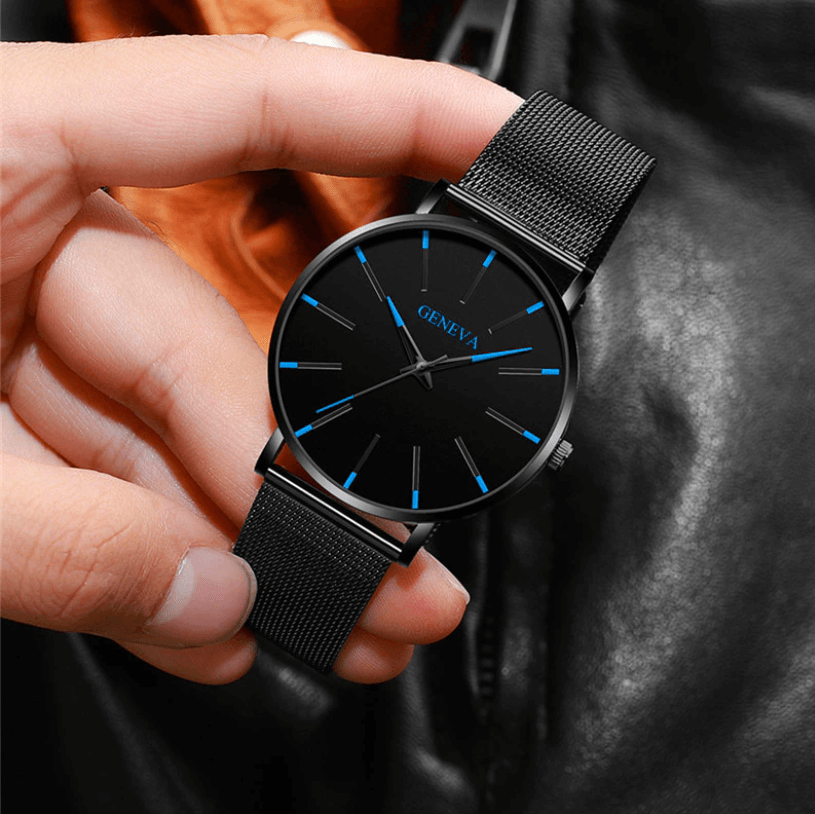 GENEVA | Orologio business ultrasottile per uomo - - BFCM new_for_google_may Watches Wristwatch - Concept Palermo