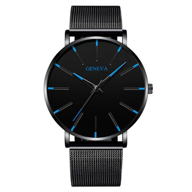 GENEVA | Orologio business ultrasottile per uomo - - BFCM new_for_google_may Watches Wristwatch - Concept Palermo