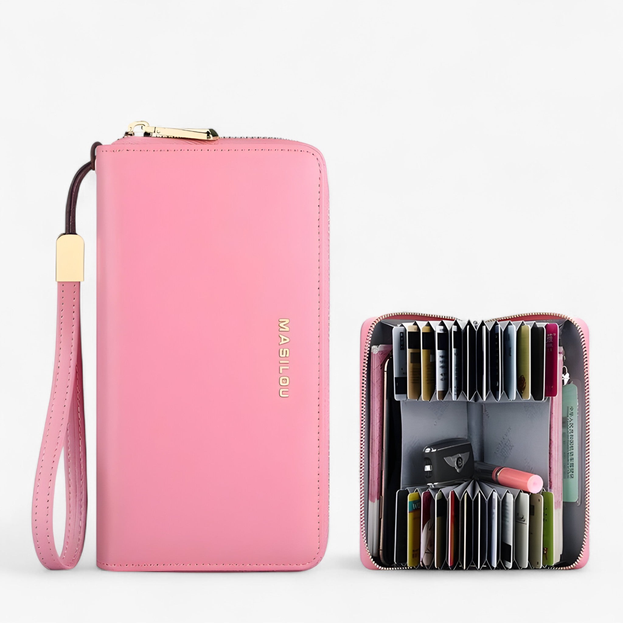 Portafoglio RFID Unisex - ROSA (PER DONNE) - men's wallet wallets women's wallet - Concept Palermo