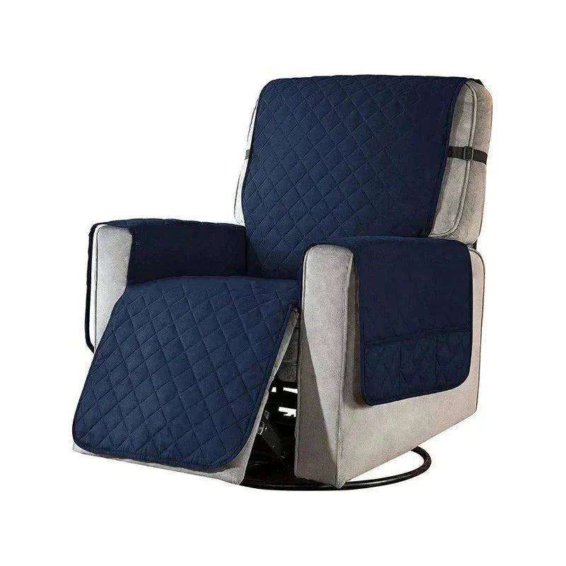 Copridivano universale morbido - Blu scuro - slipcovers Sofa Sofa cover - Concept Palermo