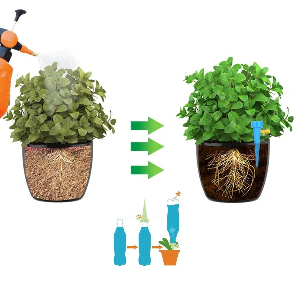 Puntale autoirrigante regolabile - - Gardening gardening tools watering spikes - Concept Palermo