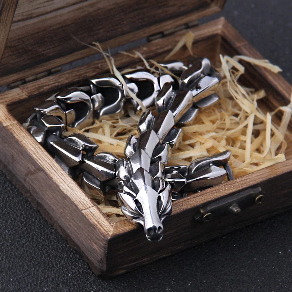 Bracciale vintage Ouroboros di Viking - - 5.039 new_for_google - Concept Palermo