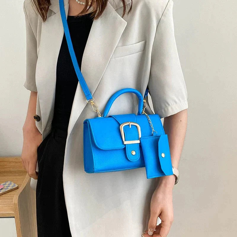 Borsa da donna con portamonete - - bag bags felgele handtas festival tas dames festival tasje Handbag Handtas oranje handtas Shoulder Bags tas witte handtas Women's handbags zwarte handtas - Concept Palermo