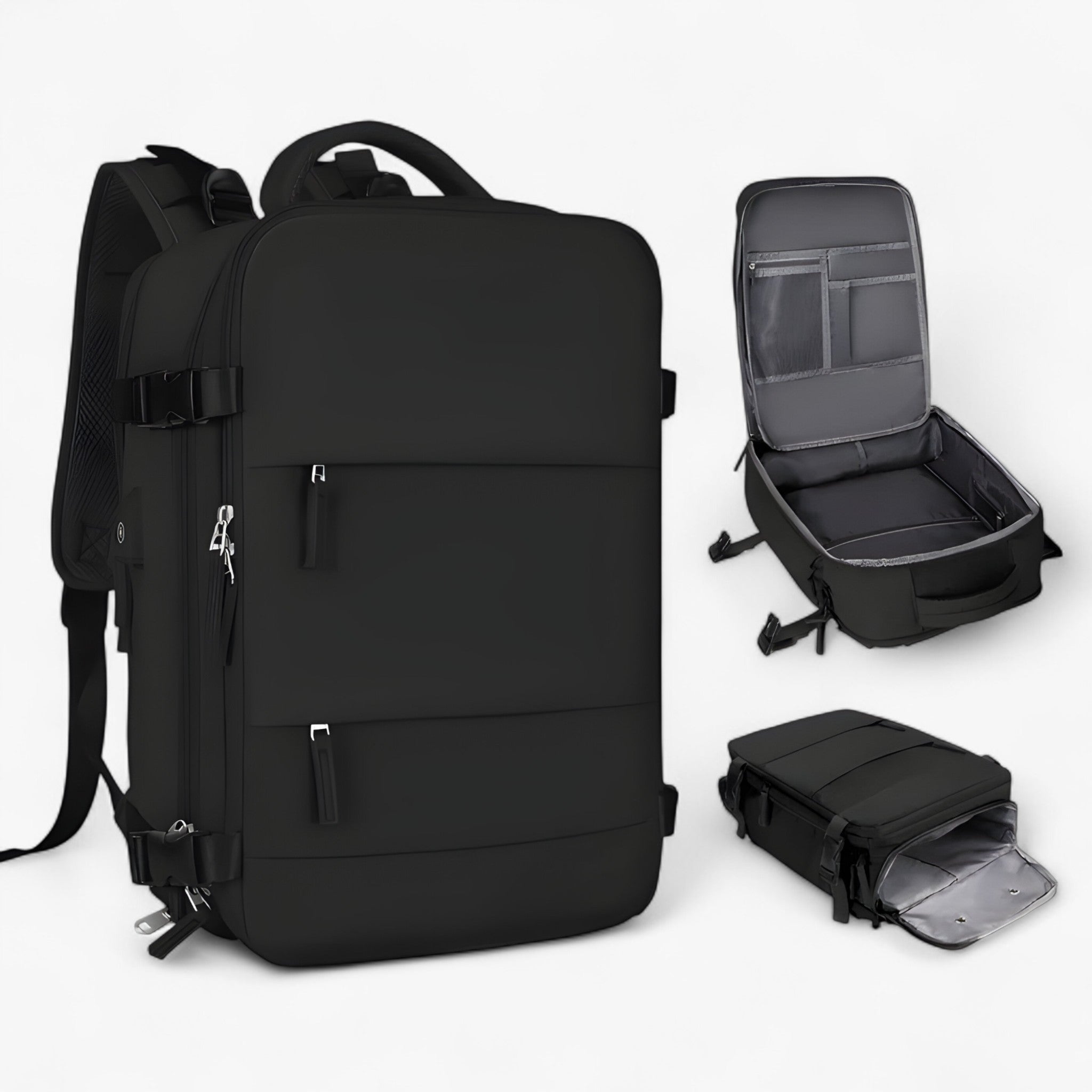 Matt | Zaino Journey™ - Nero - Backpack Backpacks laptop backpack outdoor backpack travel backpacks - Concept Palermo