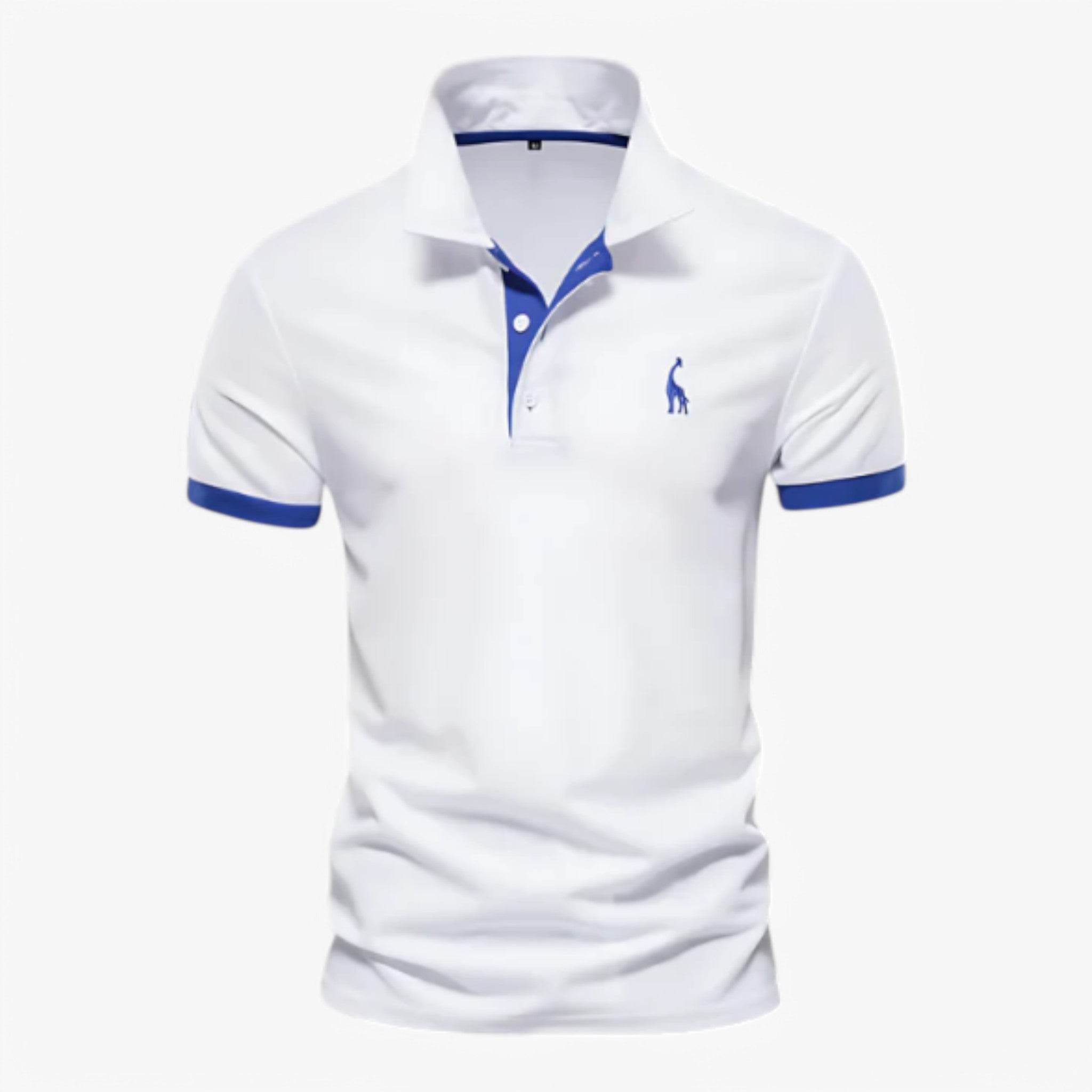 Tim | Polo Uomo a Maniche Corte - Bianco - Men men's top polo sale - Concept Palermo