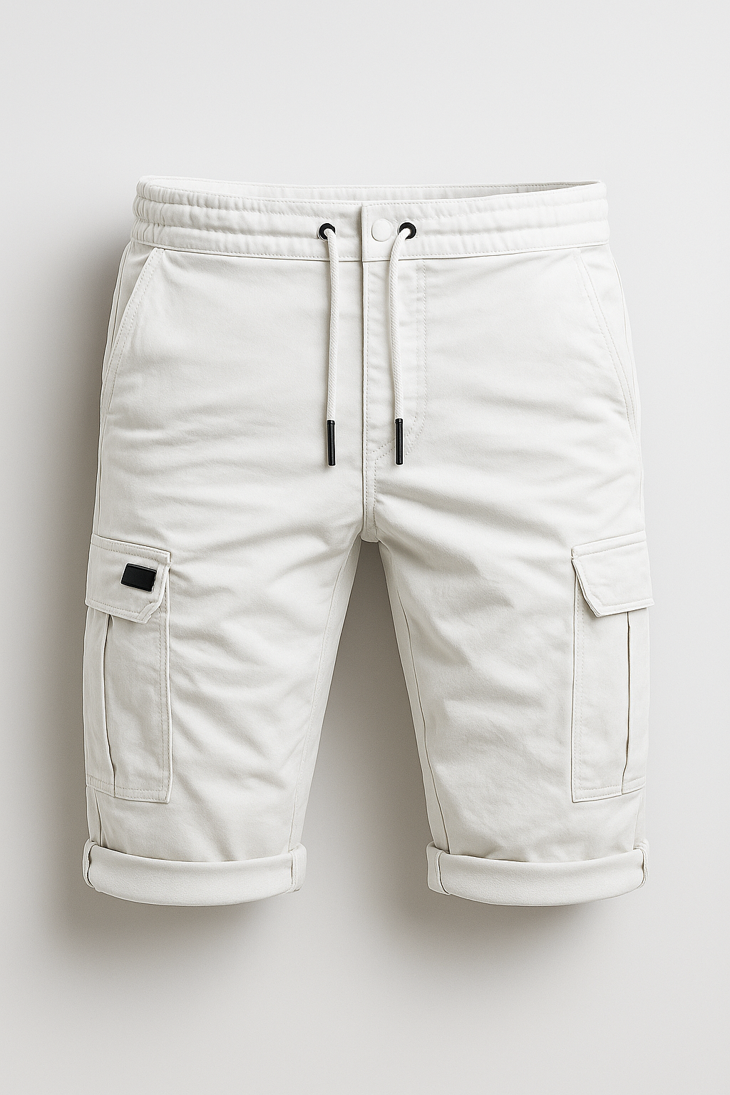Wyatt| Bermuda cargo per uomo – Casual e comodo - Bianco - Herren Shorts short shorts for men - Concept Palermo