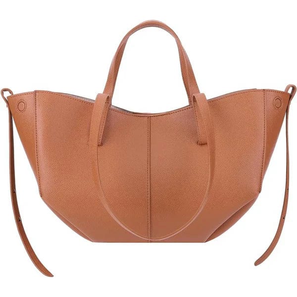 XTasken - Borsa a tracolla in pelle - Marrone - new_for_google Taske - Concept Palermo