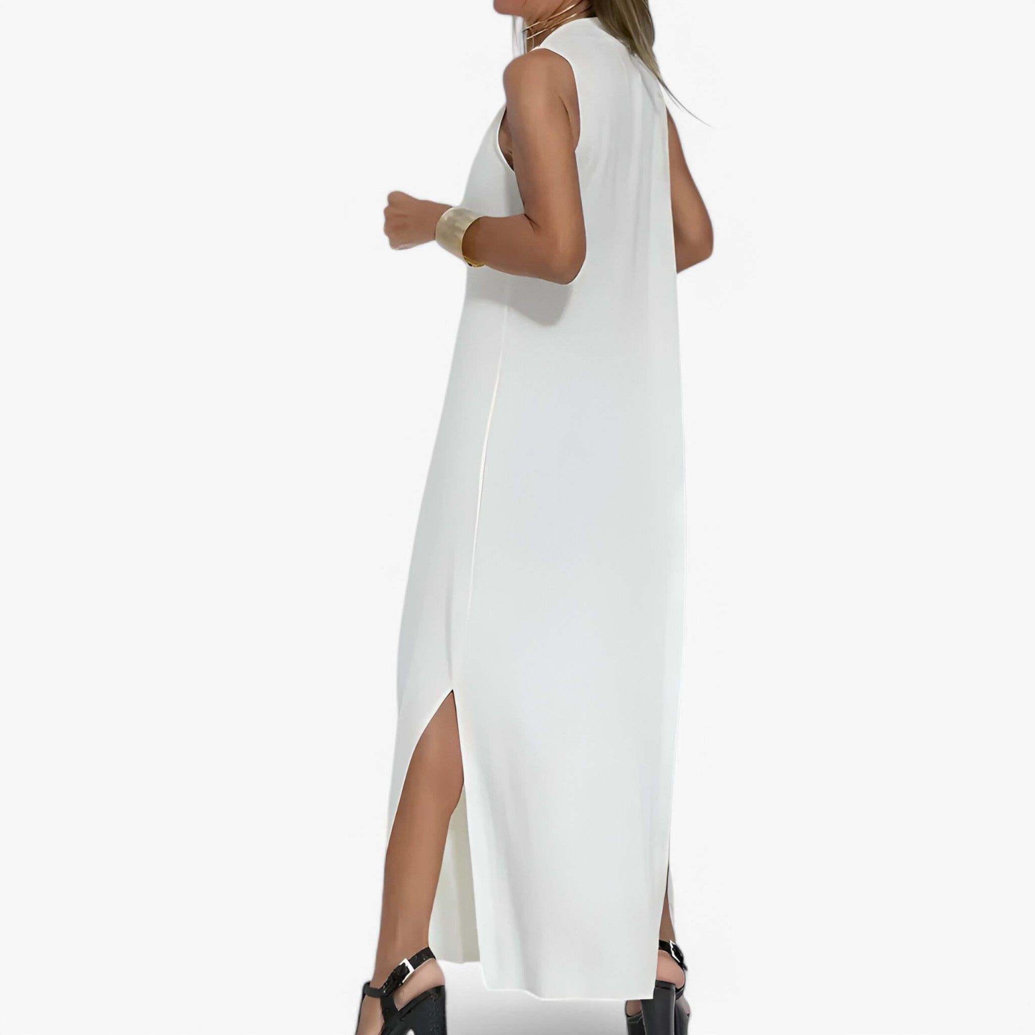 Helen | Abito lungo con cardigan in omaggio - Chic e confortevole - - - Concept Palermo