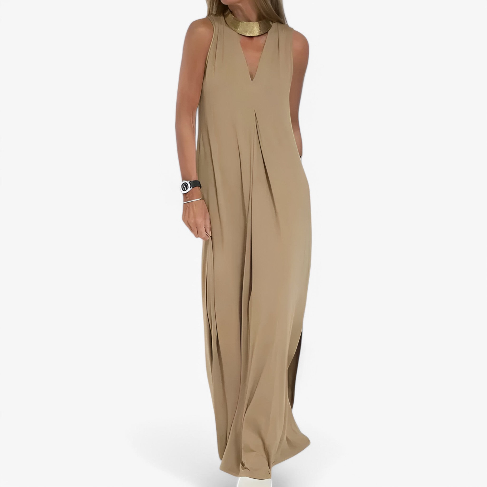 Helen | Abito lungo con cardigan in omaggio - Chic e confortevole - - - Concept Palermo