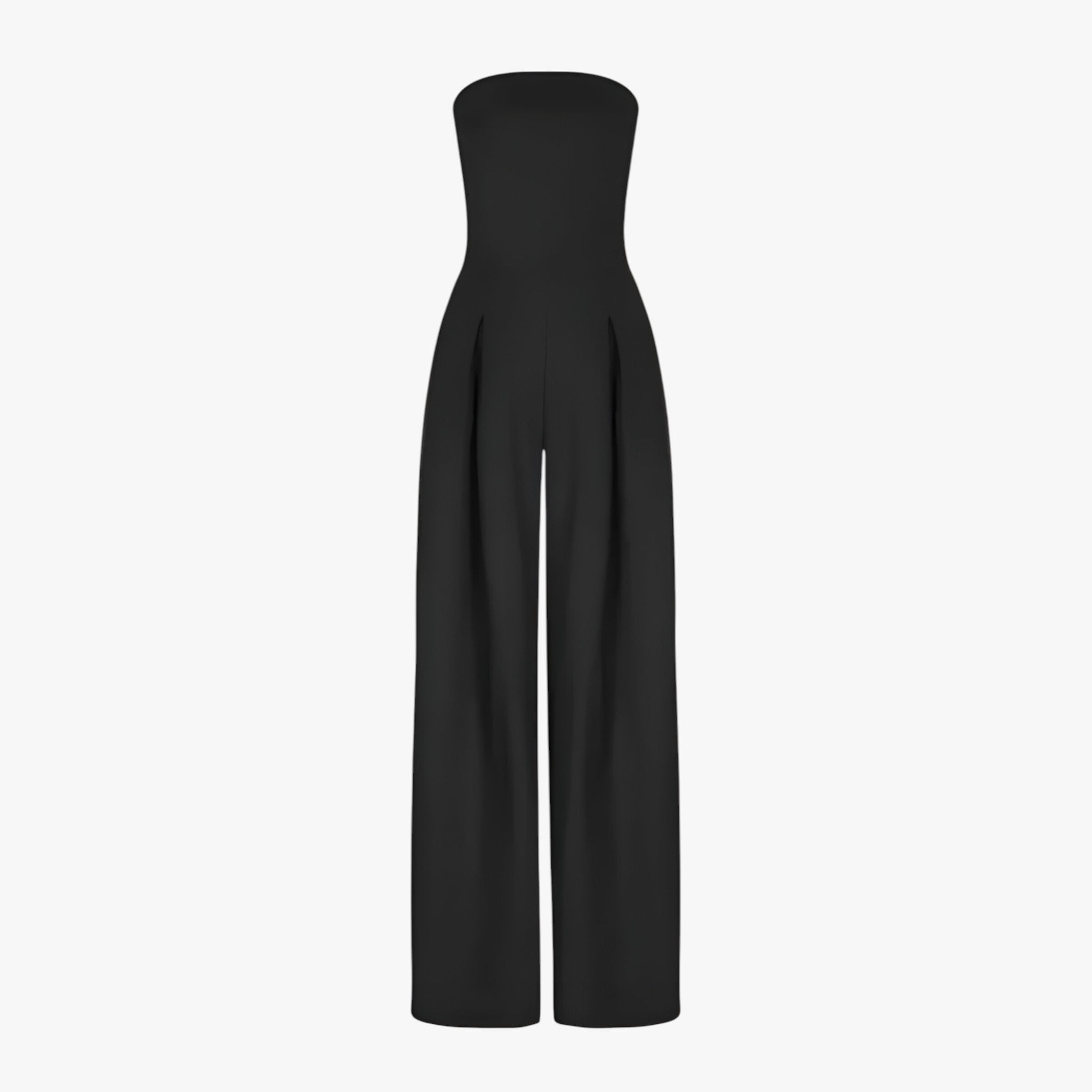 Daria | | Tuta senza spalline - Chic e confortevole - Nero - - Concept Palermo