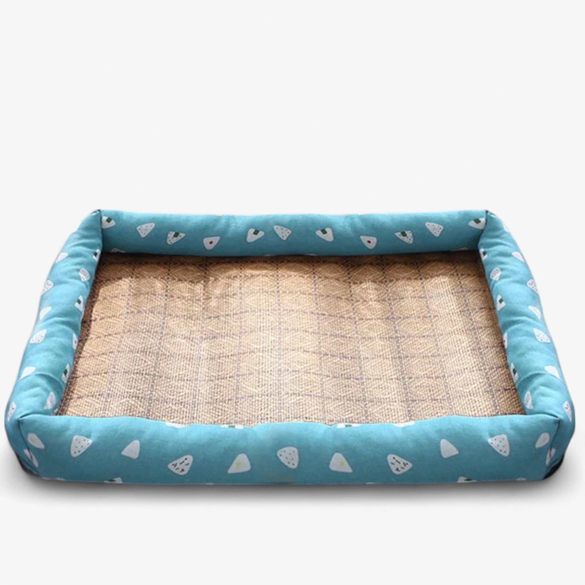 Tappetino rinfrescante estivo per animali domestici - quadrato multicolore raffreddante - Blu - cooling bed for pets pet bed pet beds - Concept Palermo