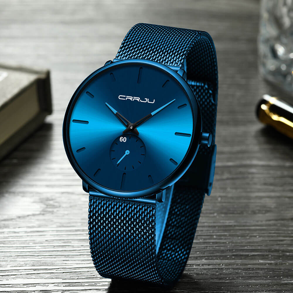 Orologio di lusso al quarzo - Blu Blu - all Horloges new_for_google_may Stationery - Concept Palermo