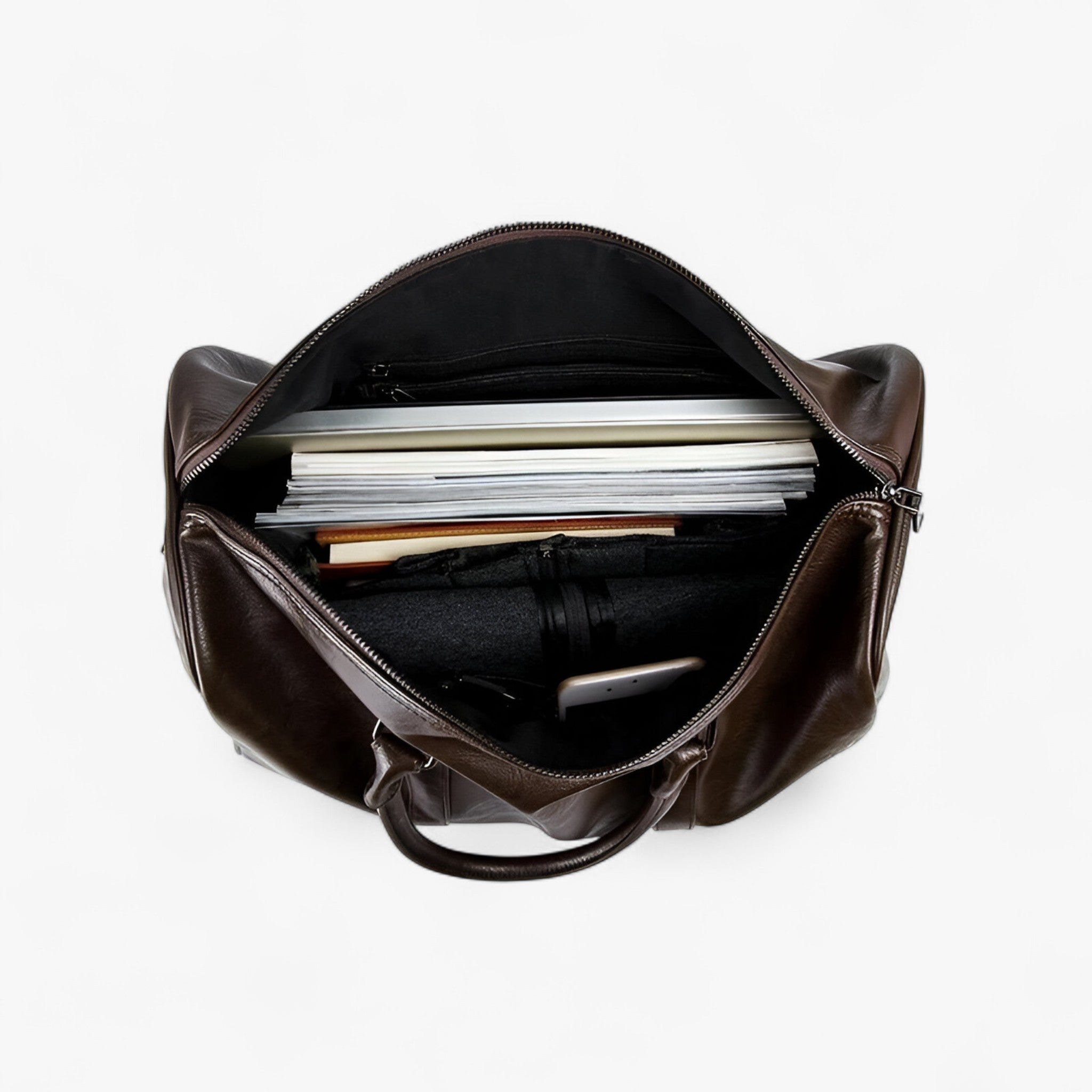 Elegante borsa da uomo in pelle - Ideale per lunghi viaggi - - Bags duffle bag duffle bags - Concept Palermo