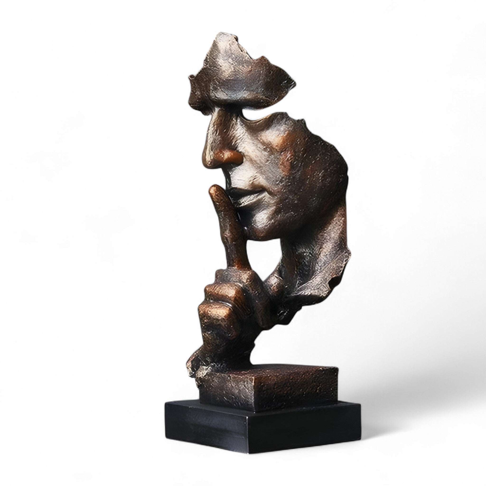 Noah | Espressione silenziosa, scultura Art Déco stimolante - Bronzo - Boligindretning Figur Hjem Indendørs Skulptur Statue - Concept Palermo