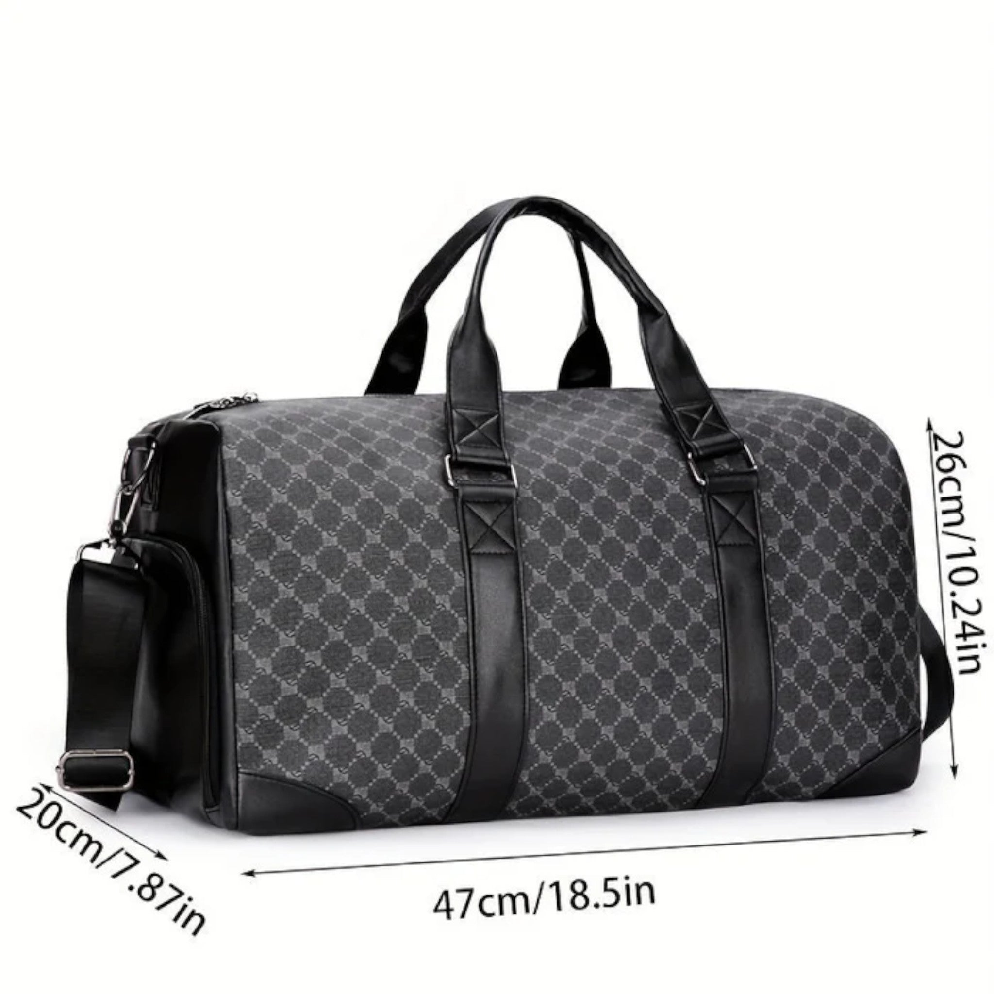 Luca | Borsa a tracolla portatile da uomo – Compatta, funzionale e dallo stile urbano - - Bags duffel bag handbags Shoulder & Crossbody Bags travel bag Travel Bags - Concept Palermo