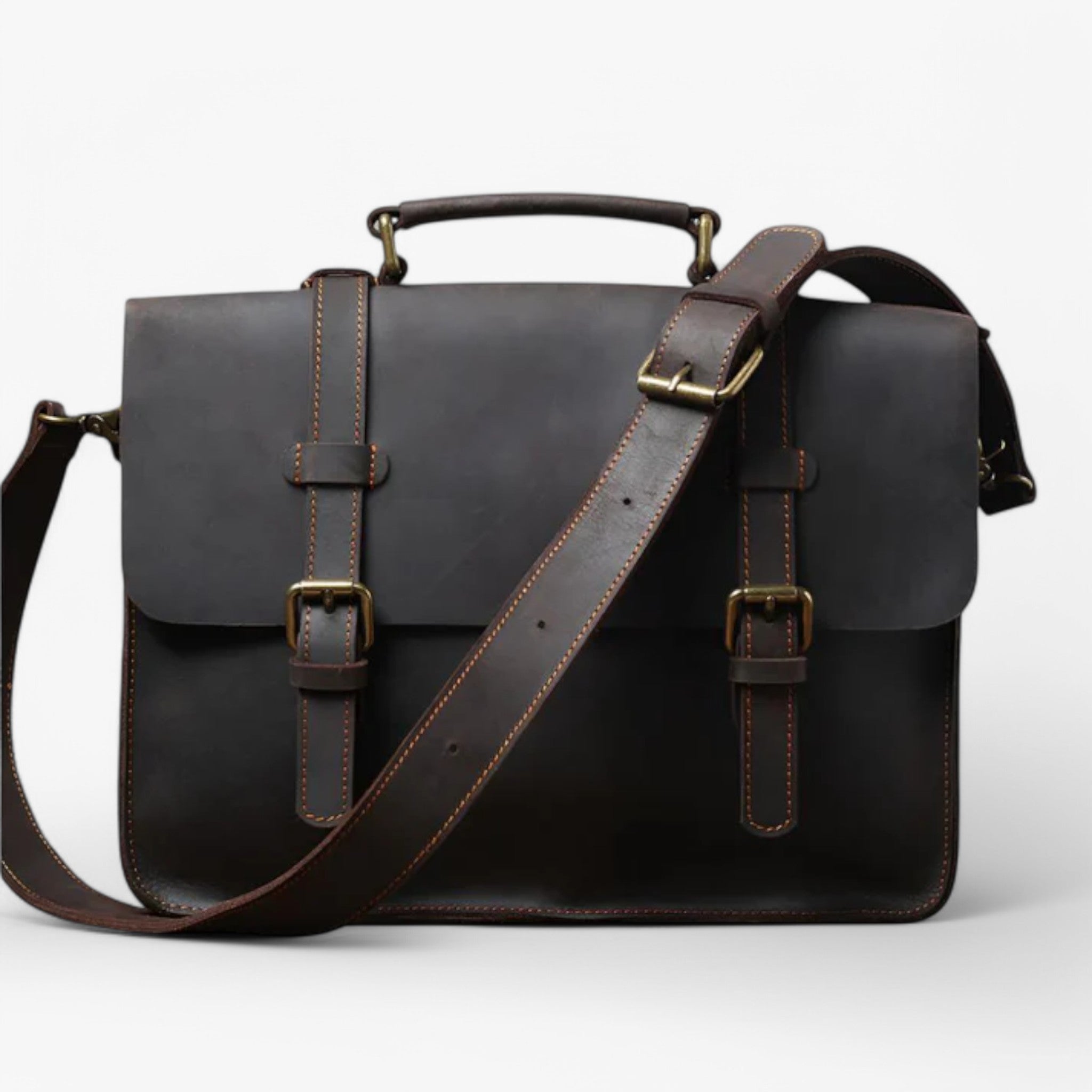 Luca | Borsa a tracolla in pelle - - - Concept Palermo